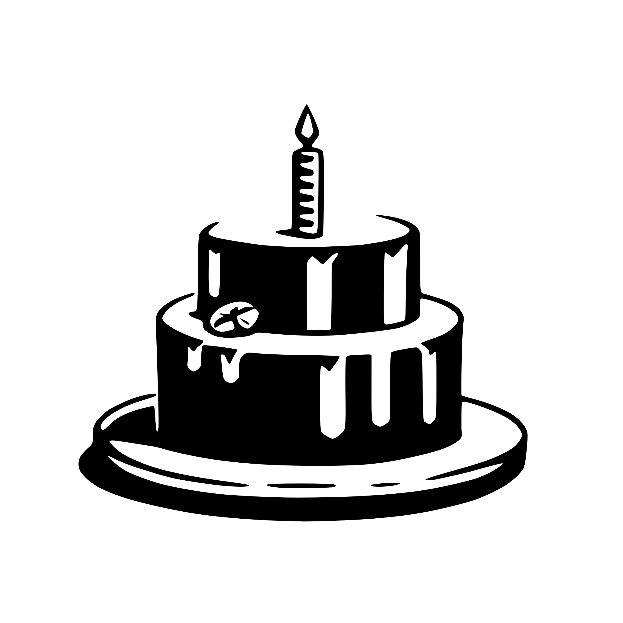 AI-generated SVG of '40 birthday'