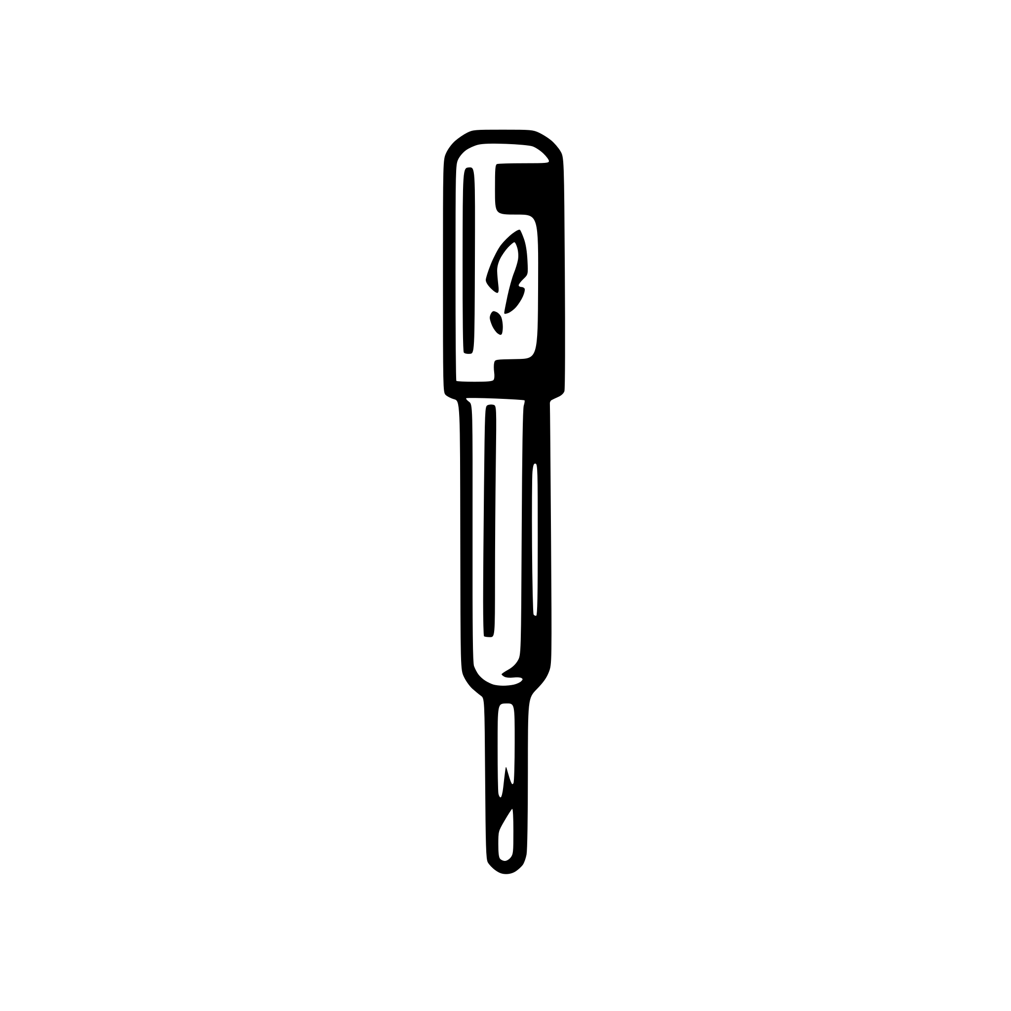 AI-generated SVG of a outline syringe icon