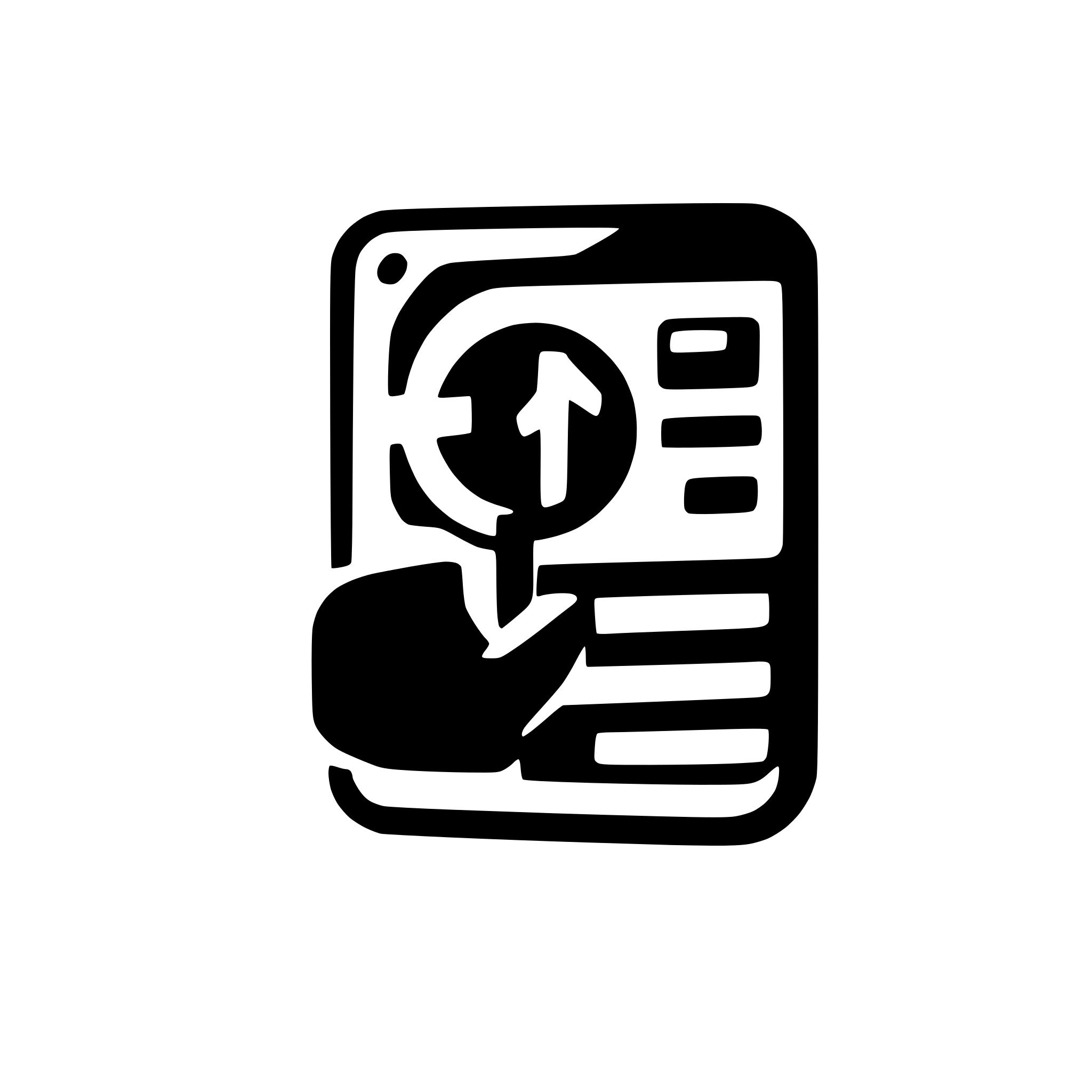 AI-generated SVG of a Please do an icon of a CRM powerpoint style, green