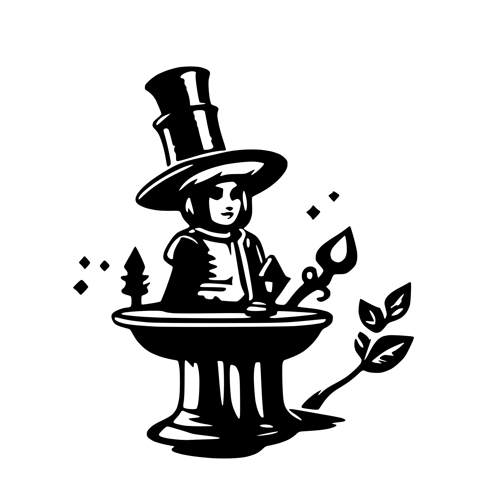 AI-generated SVG of a magic