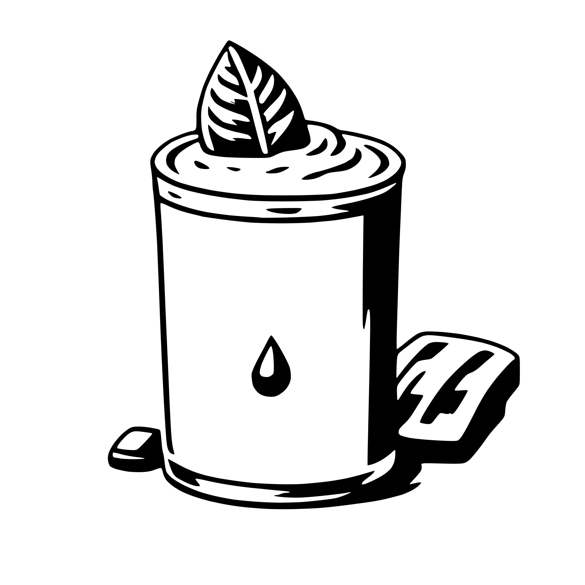 AI-generated SVG of a cream