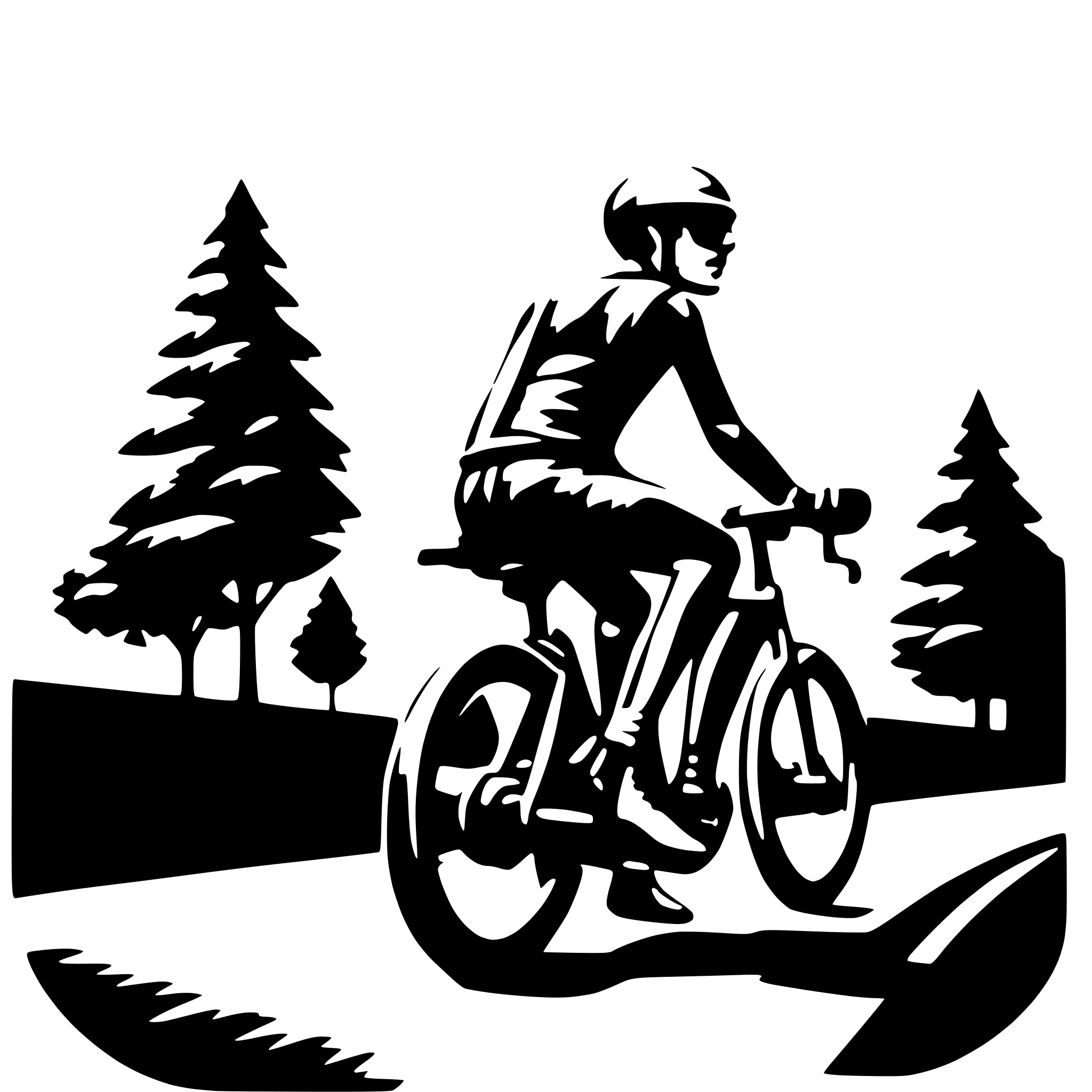 AI-generated SVG of 'biker using road bicycle'