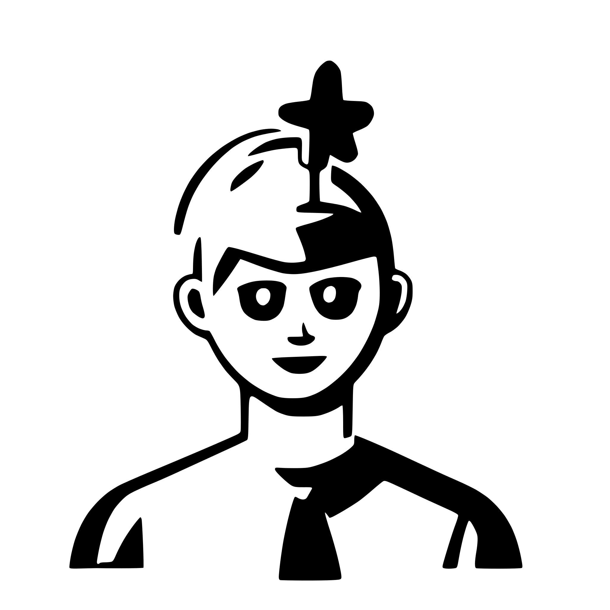 AI-generated SVG of a A simple icon of a person with a map pin as his head AI-generated SVG of a A simple icon of a person with a map pin as his head