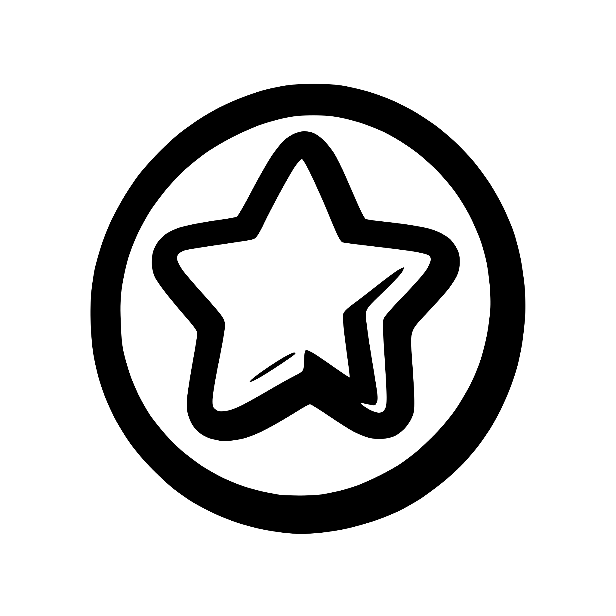 AI-generated SVG of a star
