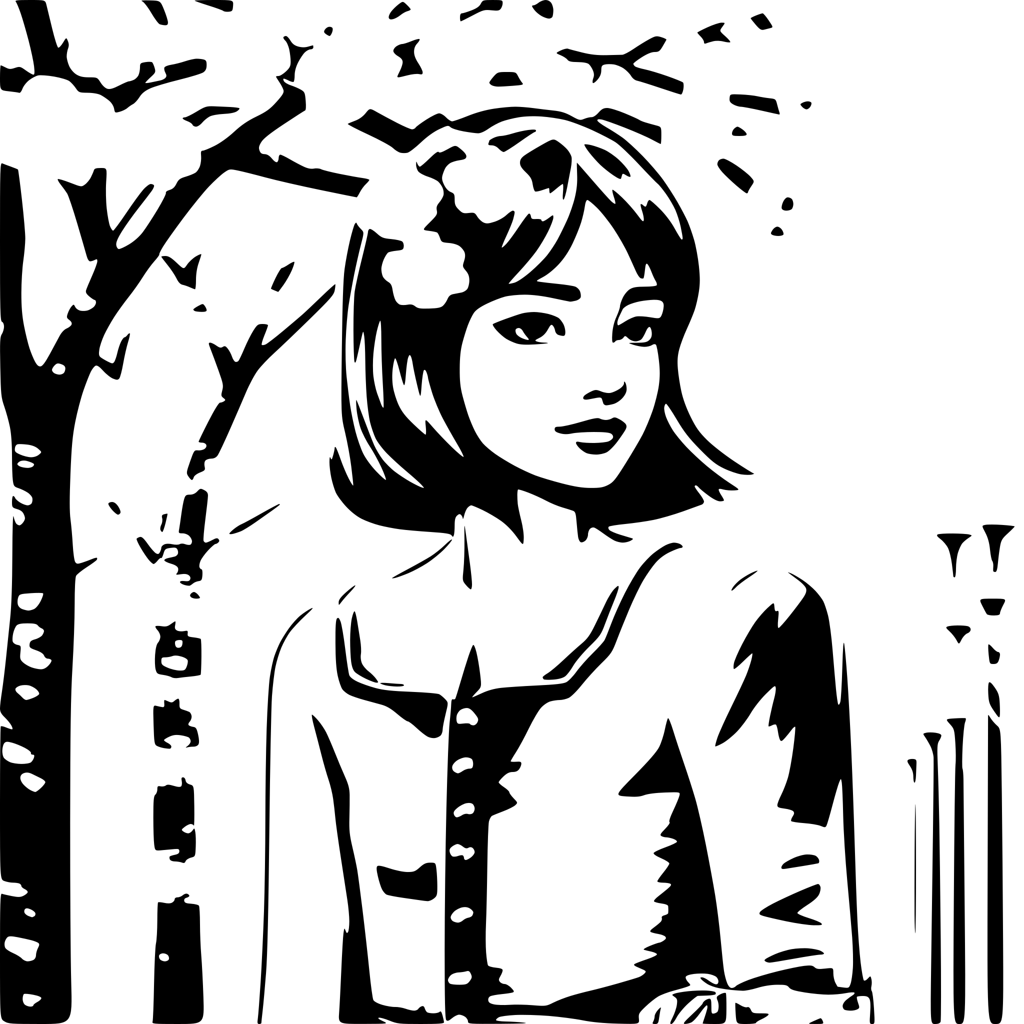 AI-generated SVG of a une jeune fille devant un cerisier en fleur et derrière elle tokyo AI-generated SVG of a une jeune fille devant un cerisier en fleur et derrière elle tokyo