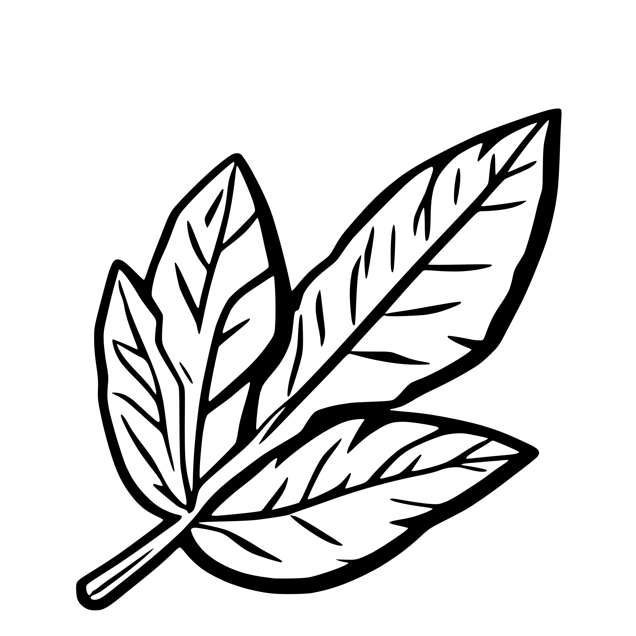 AI-generated SVG of 'Cannabis sativa'