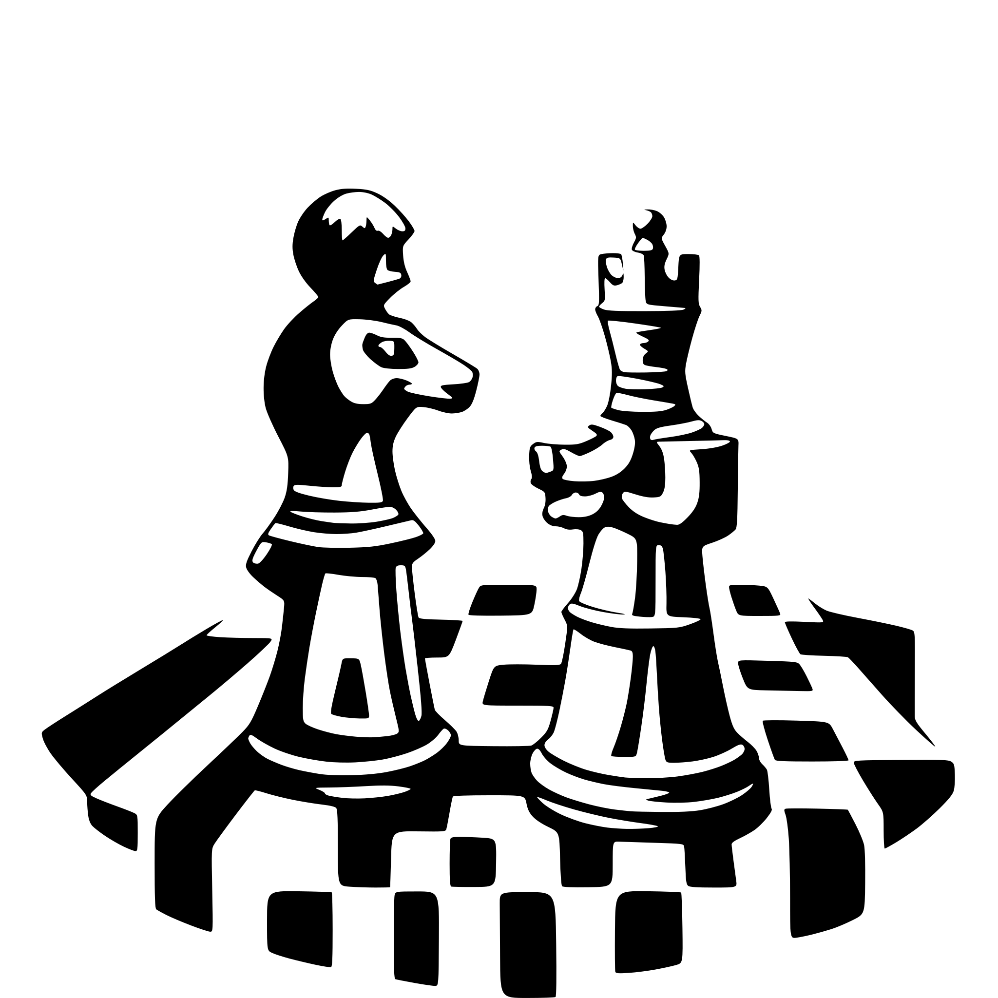 AI-generated SVG of a chessfigur