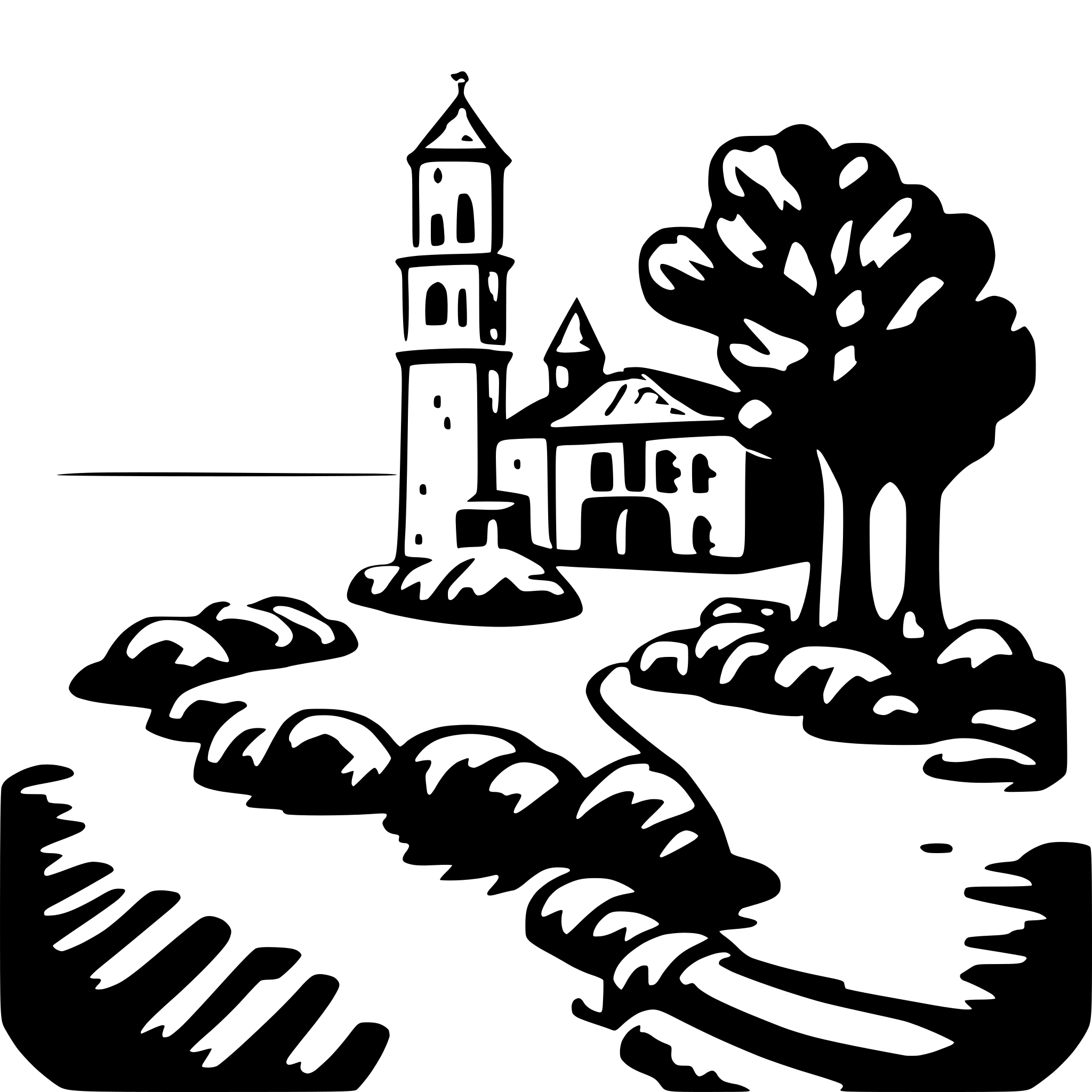 AI-generated SVG of 'starigrad ribnjak'