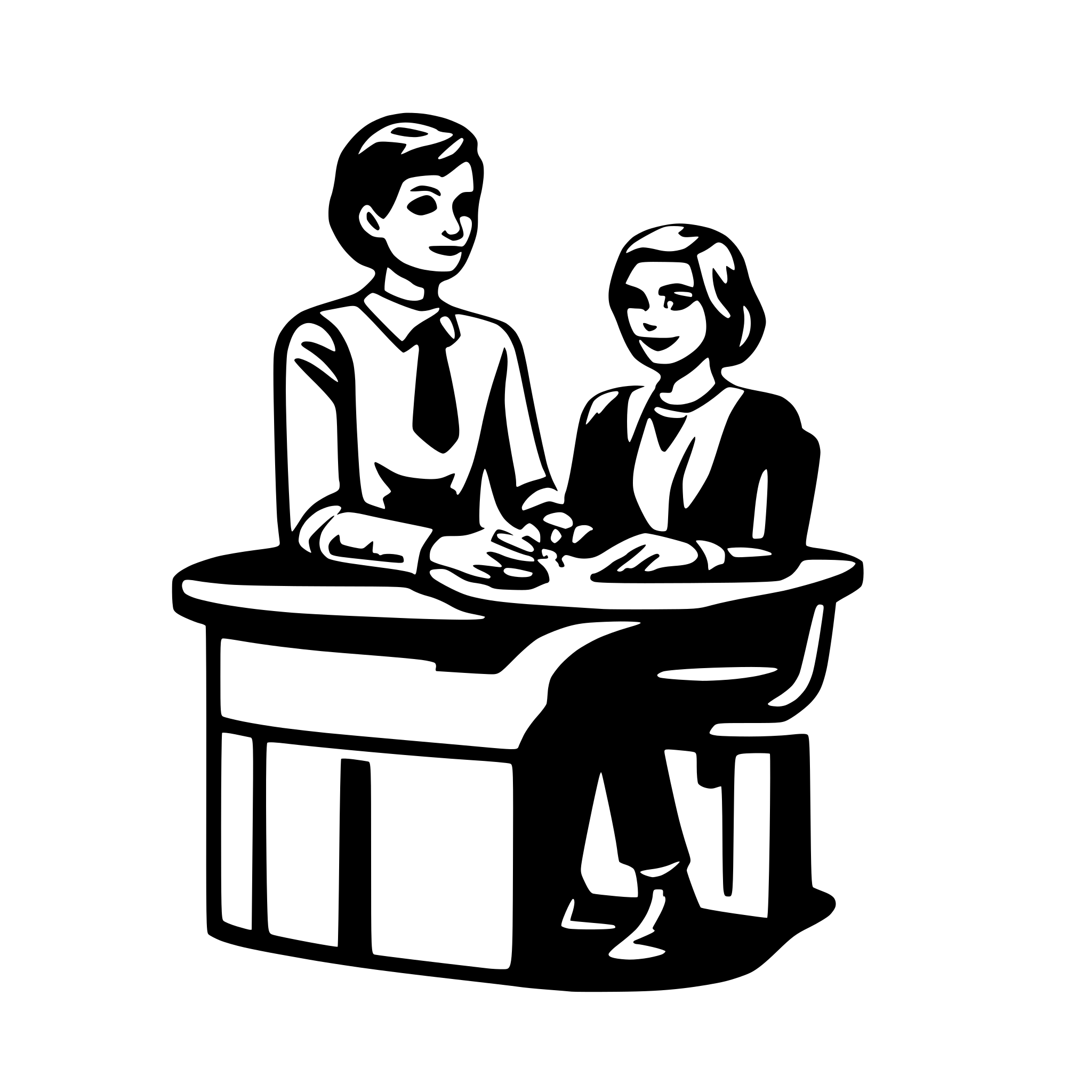 AI-generated SVG of 'CRM'