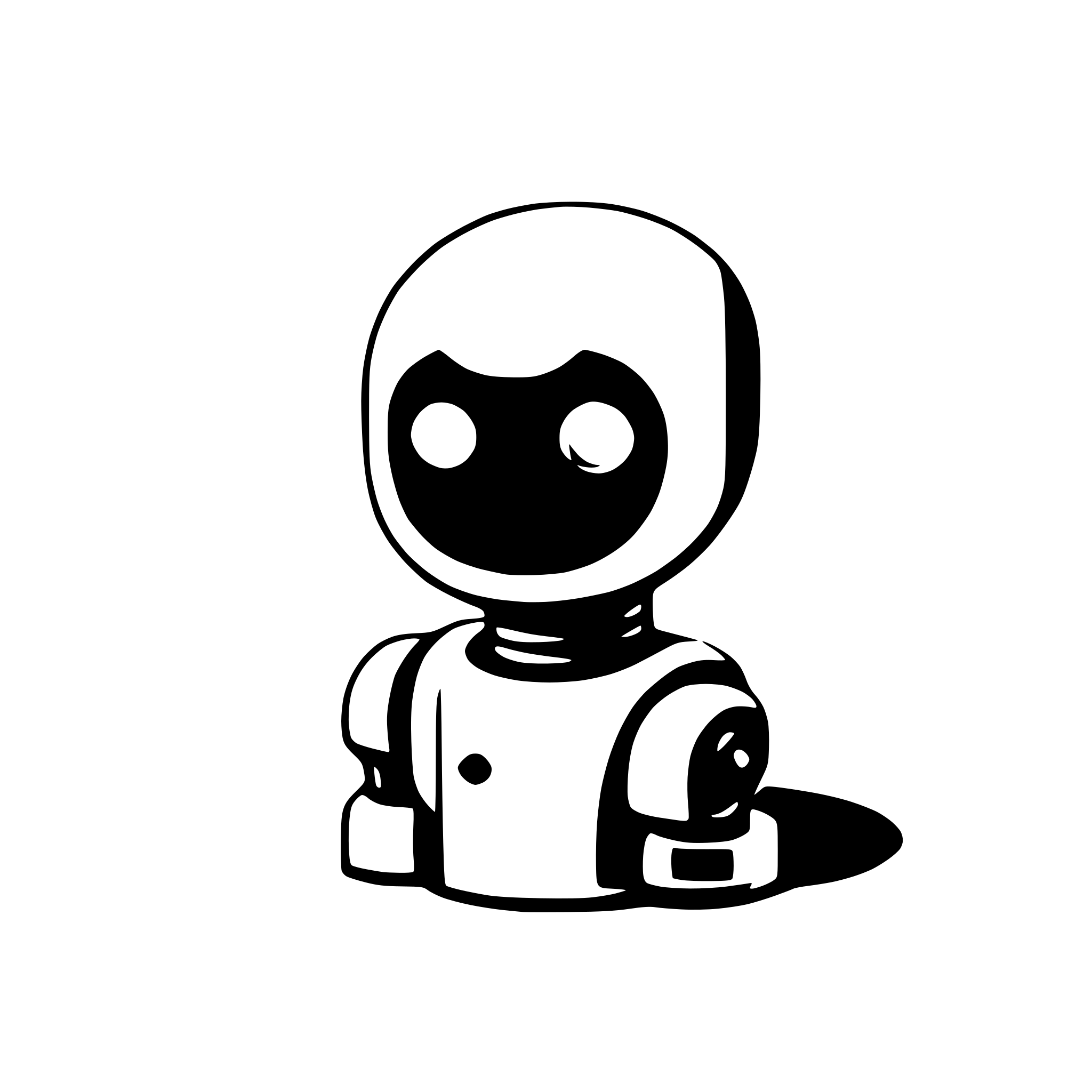 AI-generated SVG of a bot chat