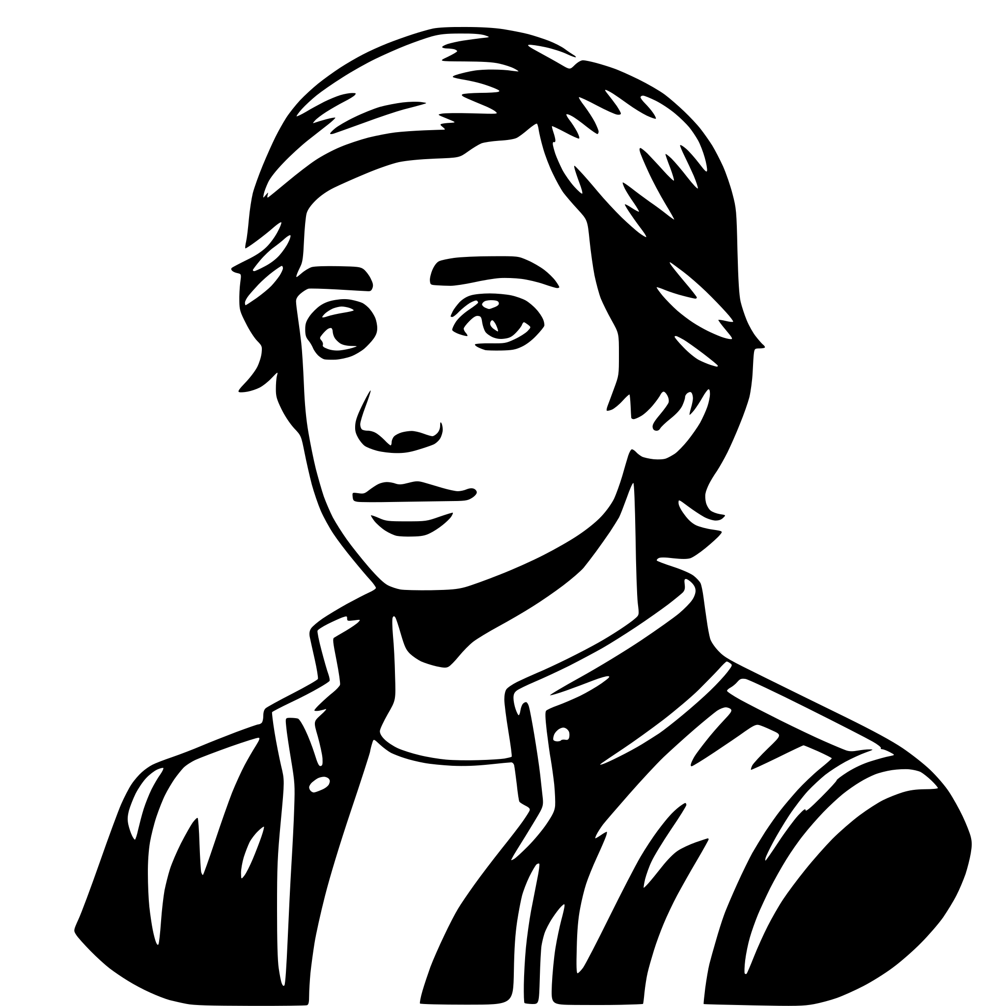 AI-generated SVG of 'boy'