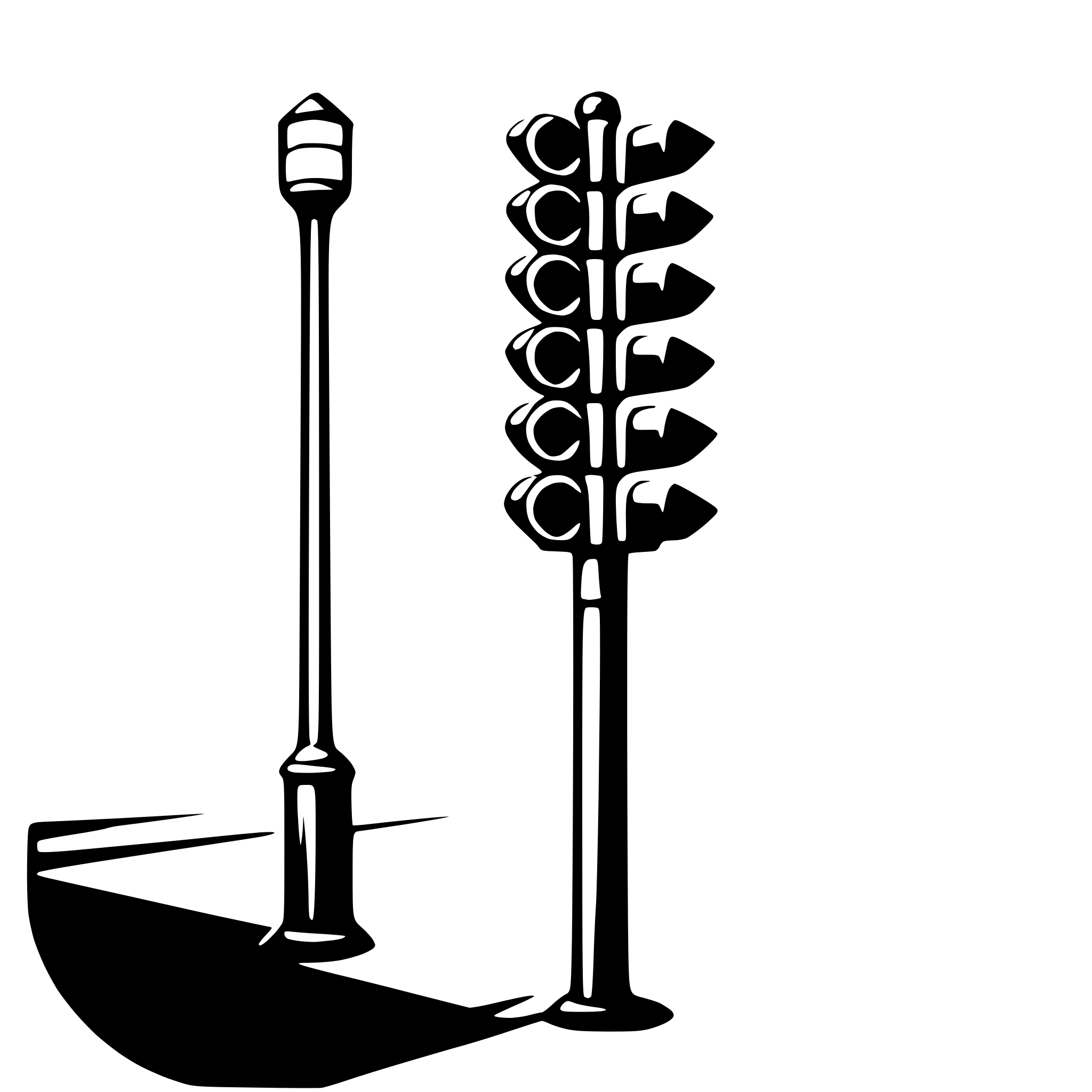 AI-generated SVG of a traffic light