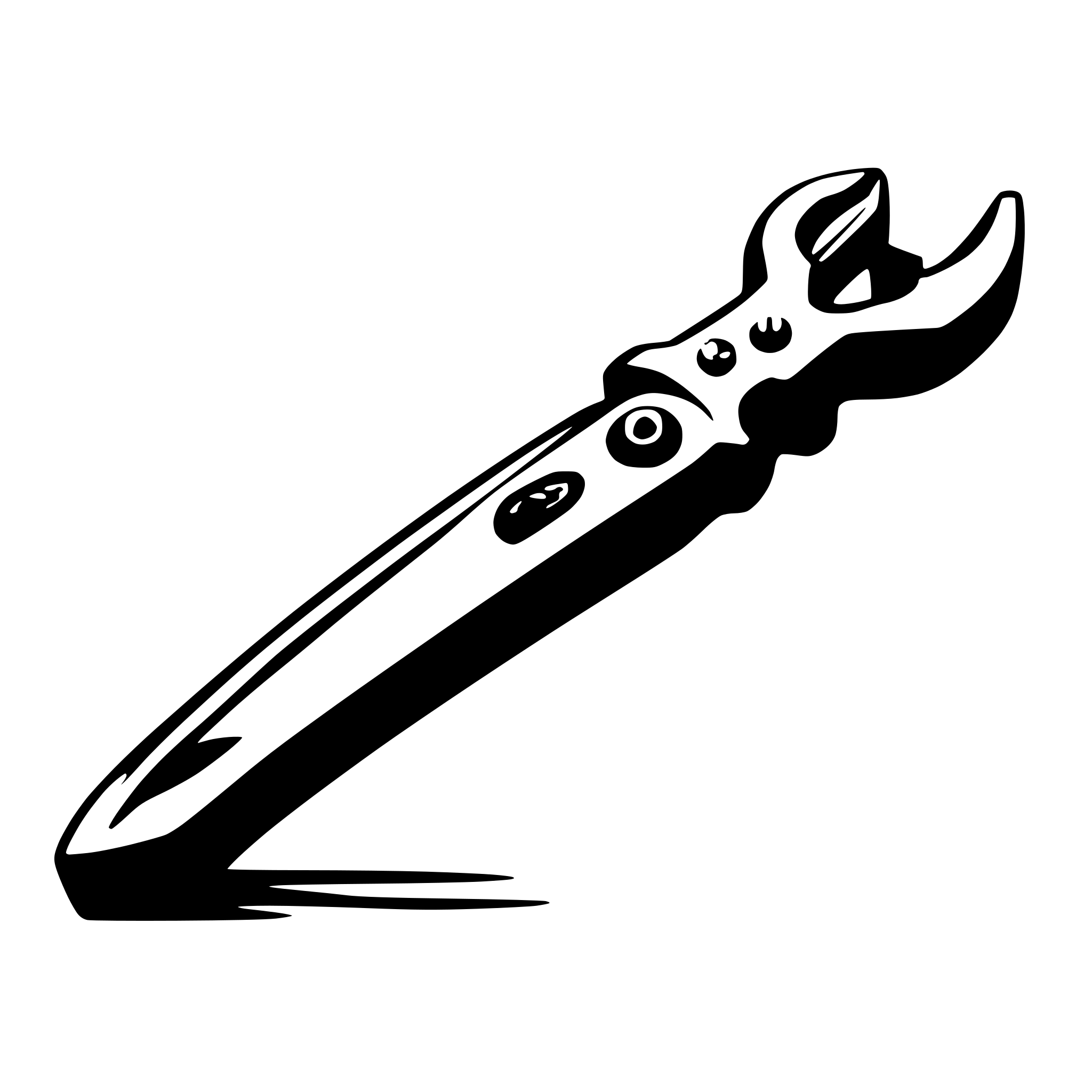 AI-generated SVG of 'Long Wire cutter'