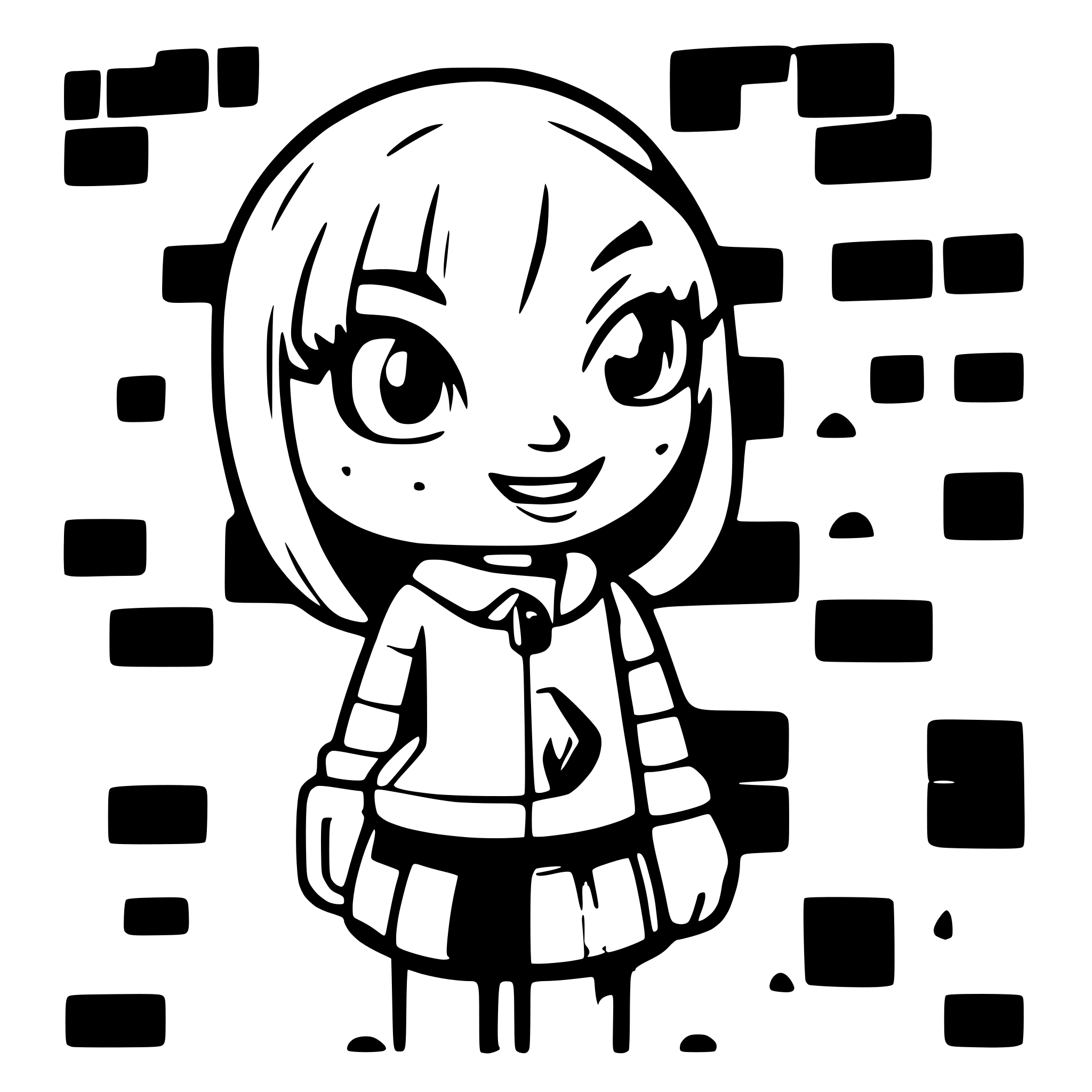 AI-generated SVG of a brick