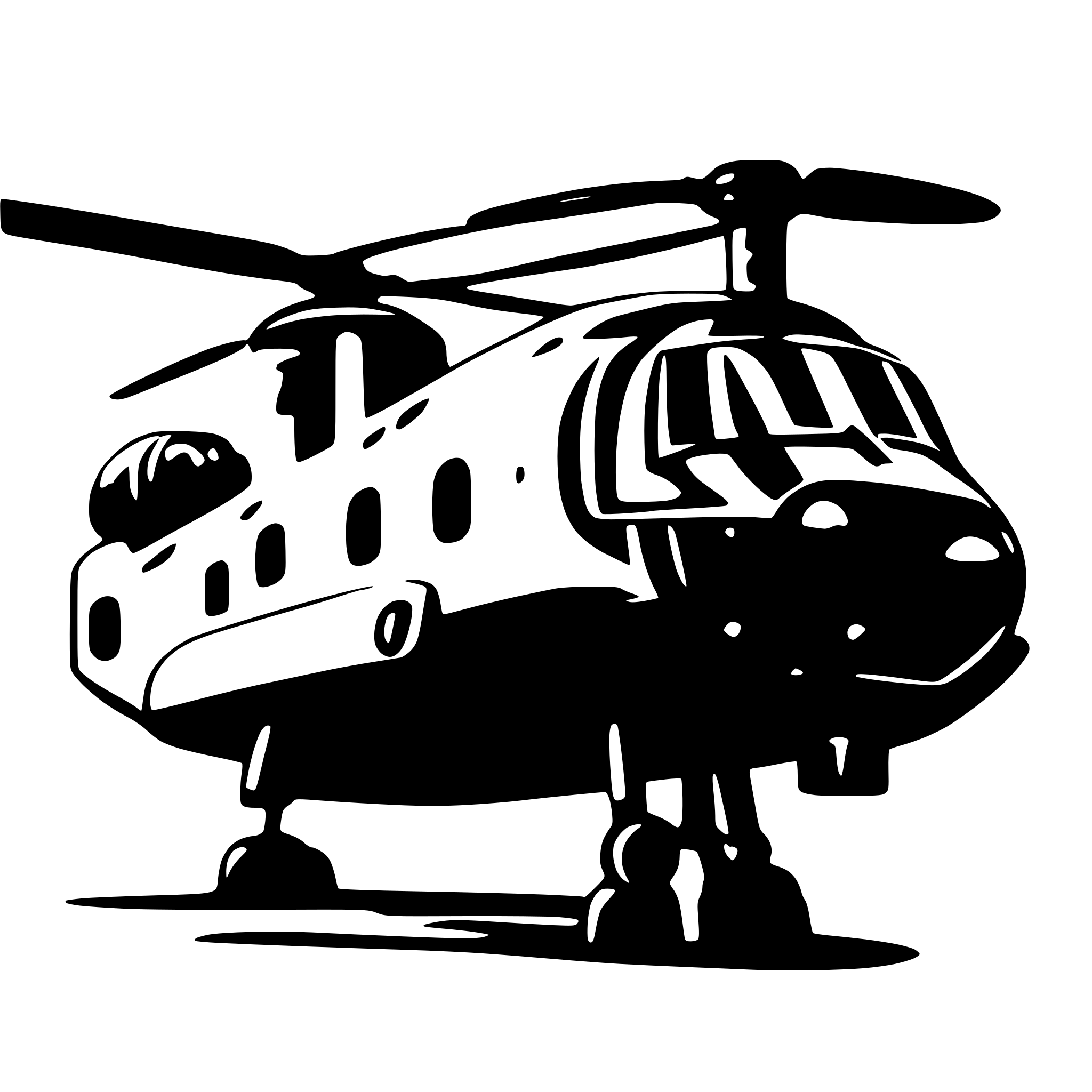 AI-generated SVG of a chinook ets