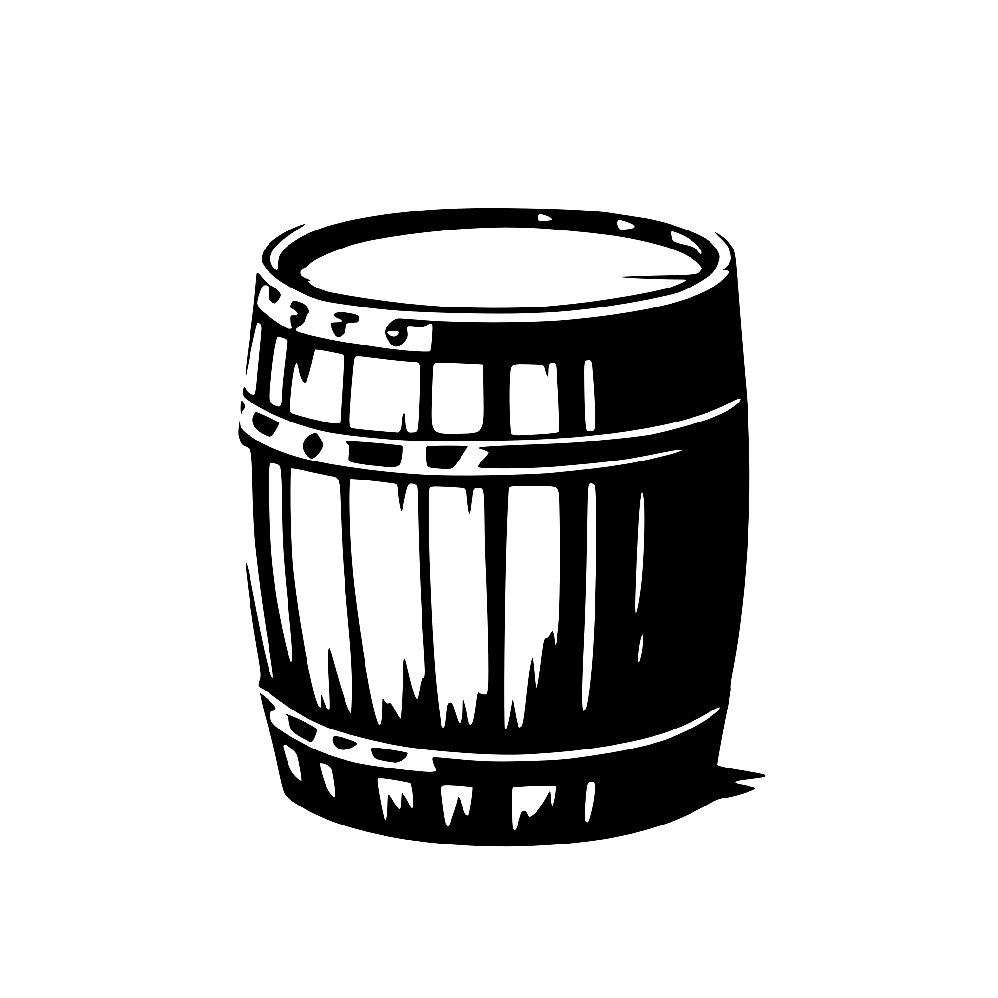 AI-generated SVG of 'whiskey barrel'