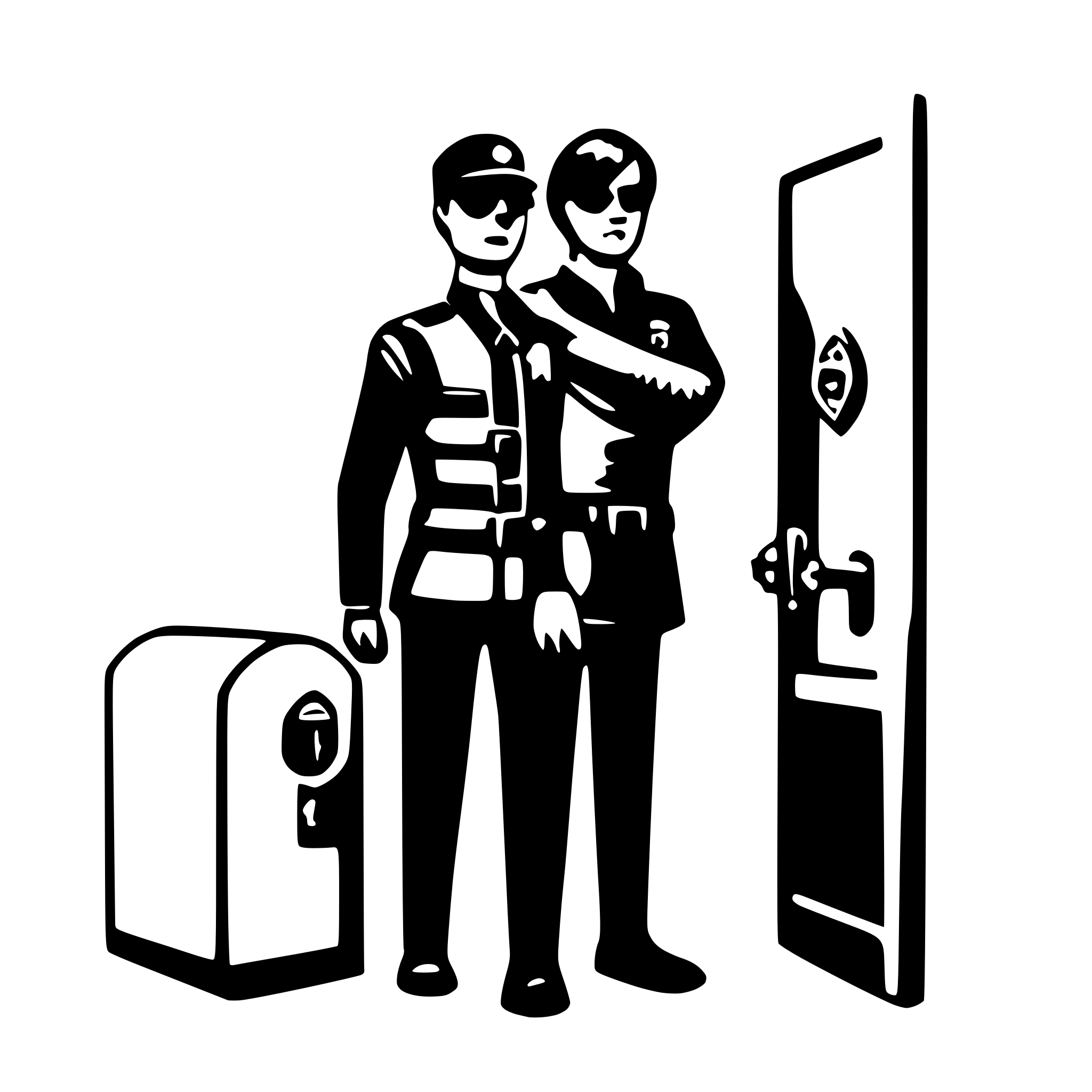AI-generated SVG of 'security'