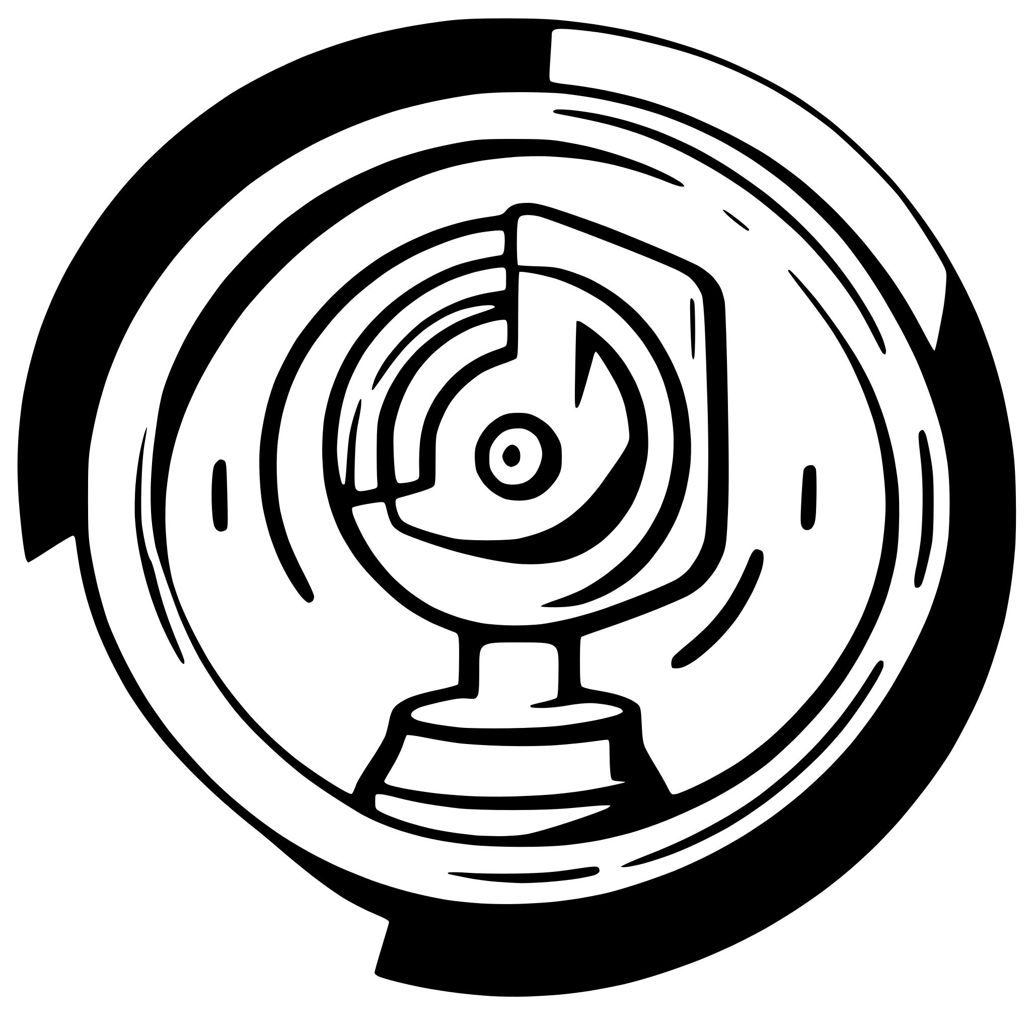 AI-generated SVG of a logo for a business doing light, sound and video