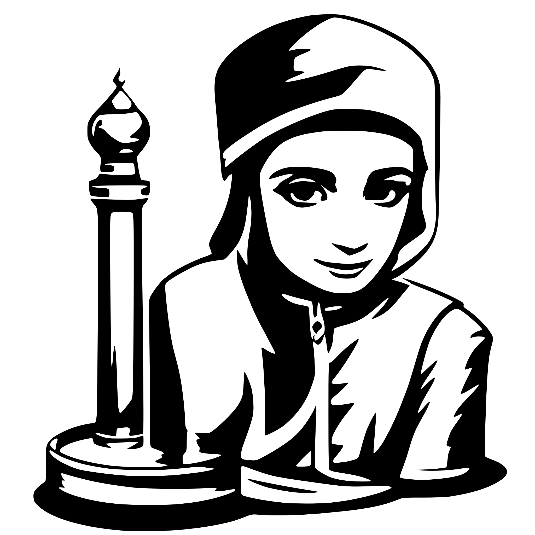 AI-generated SVG of 'muslim avatat'