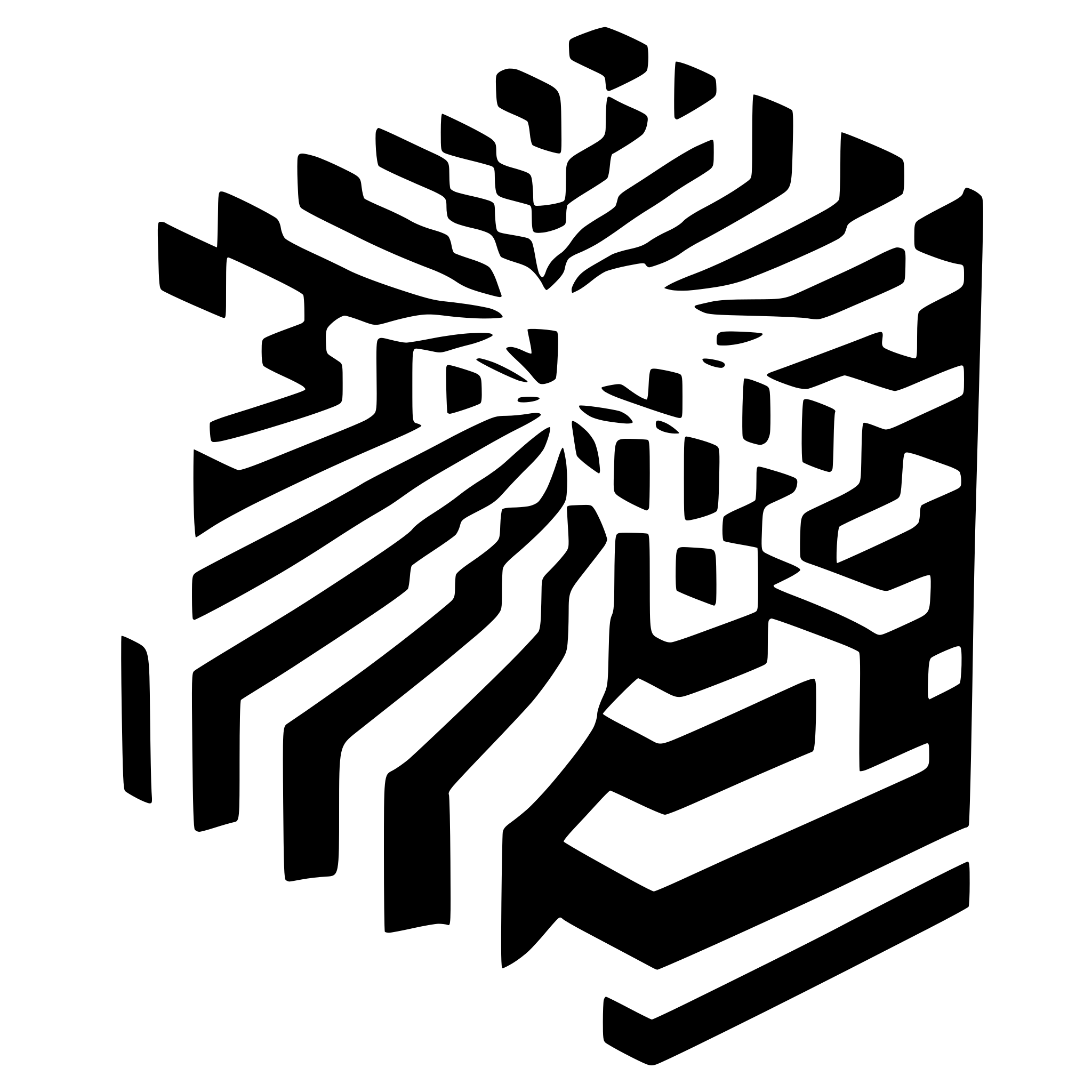 AI-generated SVG of a 3D math illusion