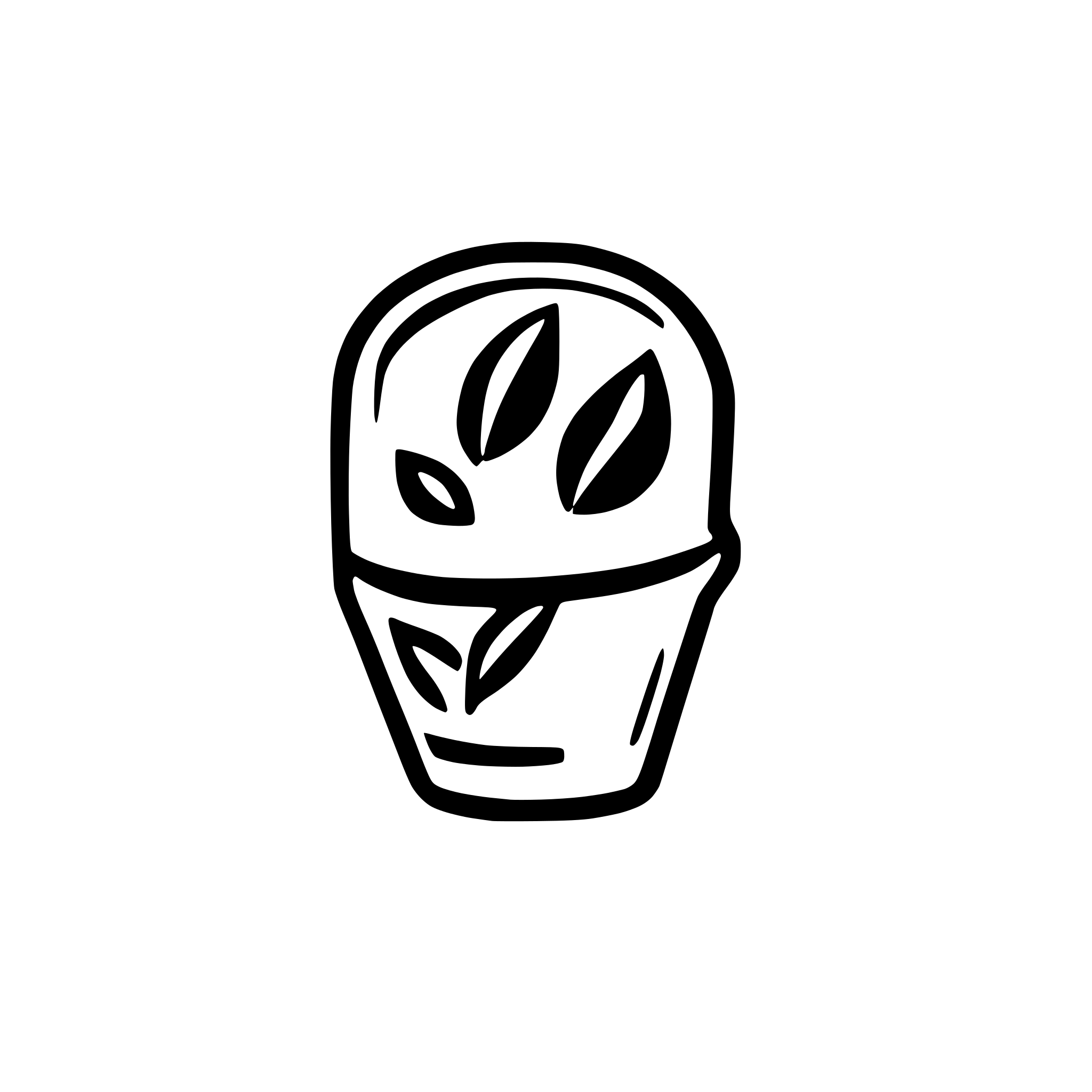 AI-generated SVG of a chalk spot