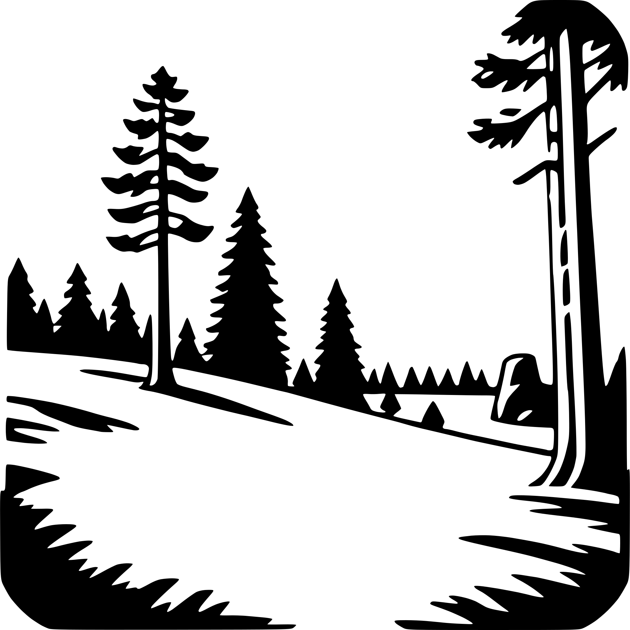 AI-generated SVG of 'yosemite national park'