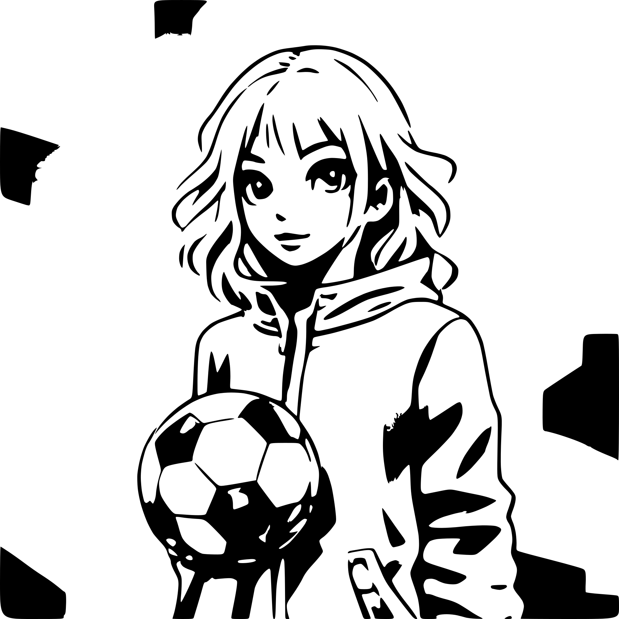 AI-generated SVG of a Fußballspiel