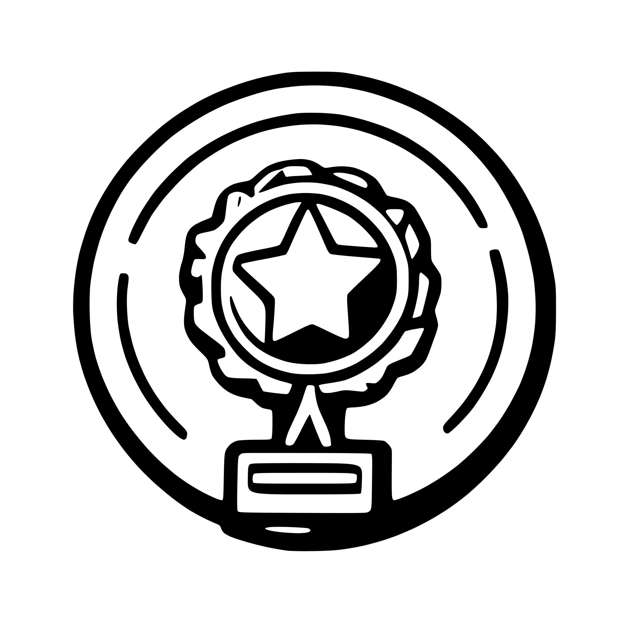 AI-generated SVG of 'achievement badge'