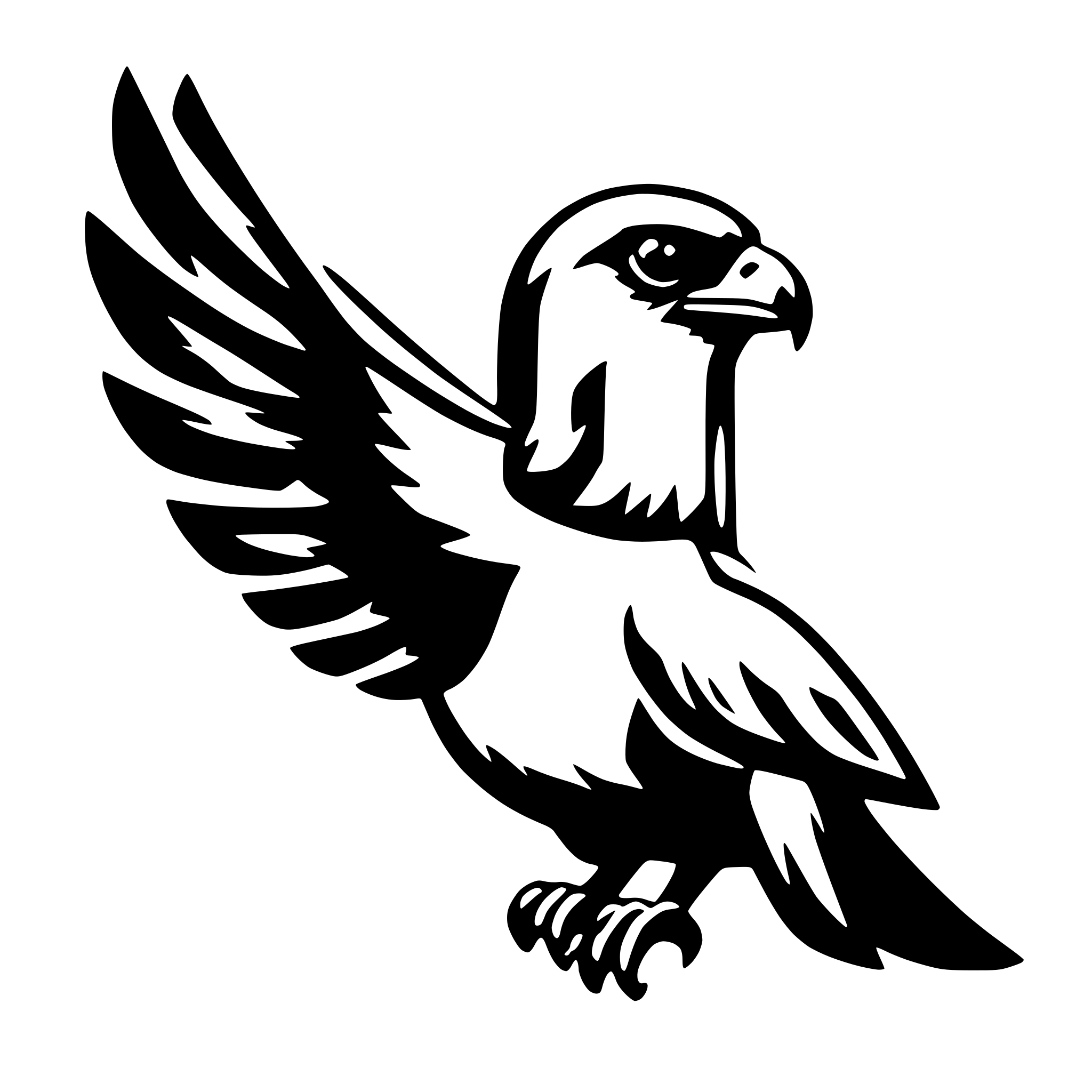 AI-generated SVG of a A icon for a websystem entitled 