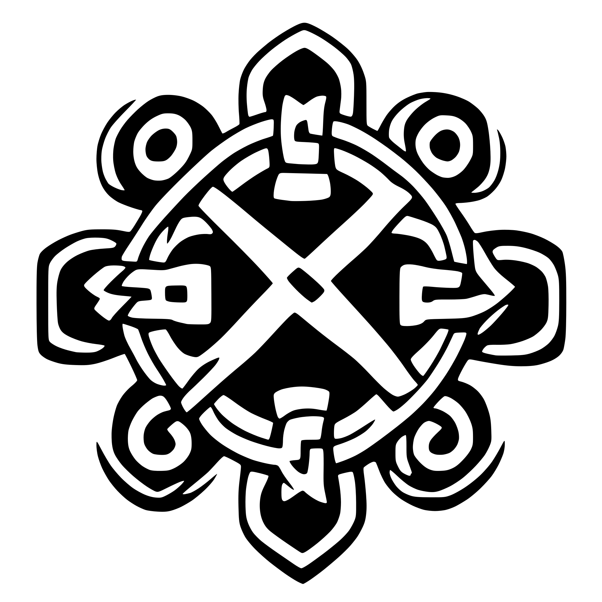 AI-generated SVG of 'celtic knot'