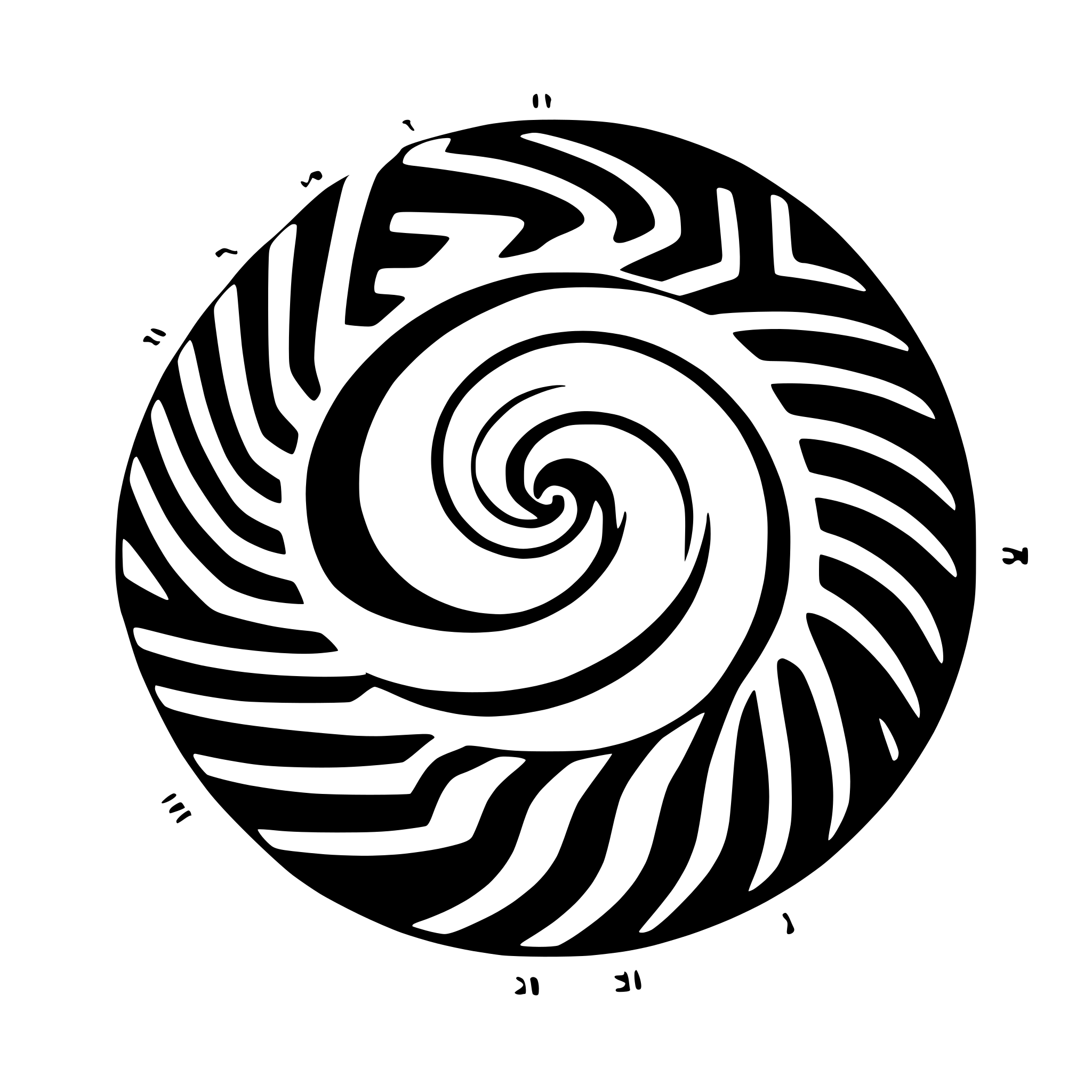 AI-generated SVG of a create an archimedean fibonacci spiral shape AI-generated SVG of a create an archimedean fibonacci spiral shape