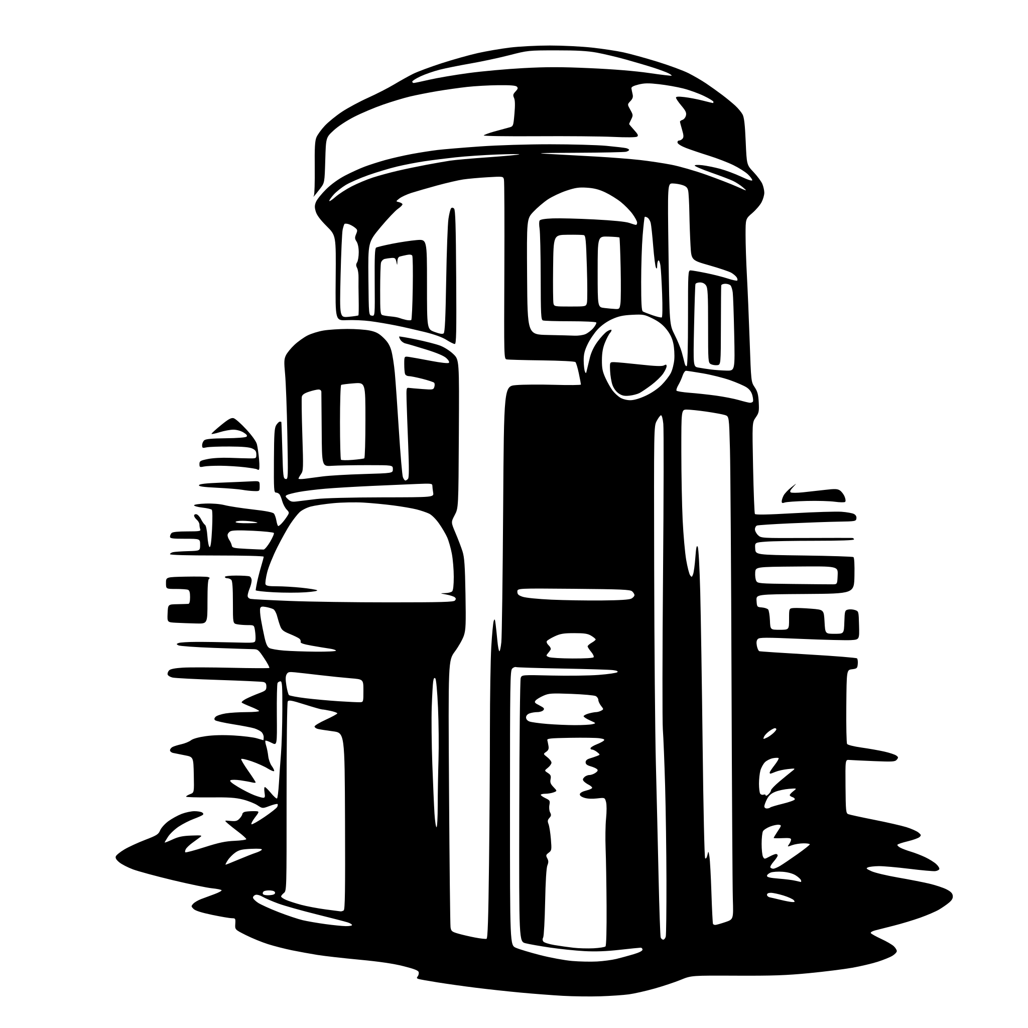 AI-generated SVG of 'megapolice'