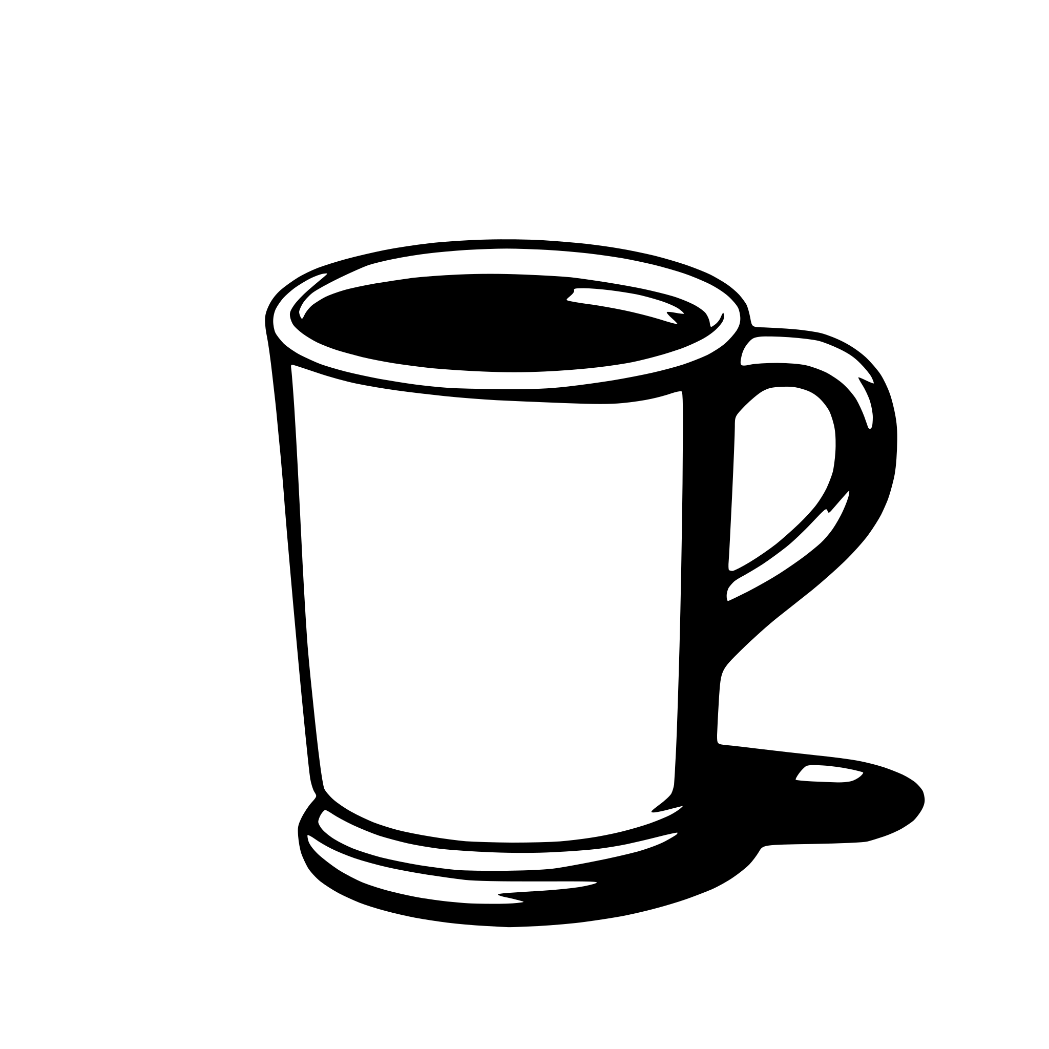AI-generated SVG of 'mug'