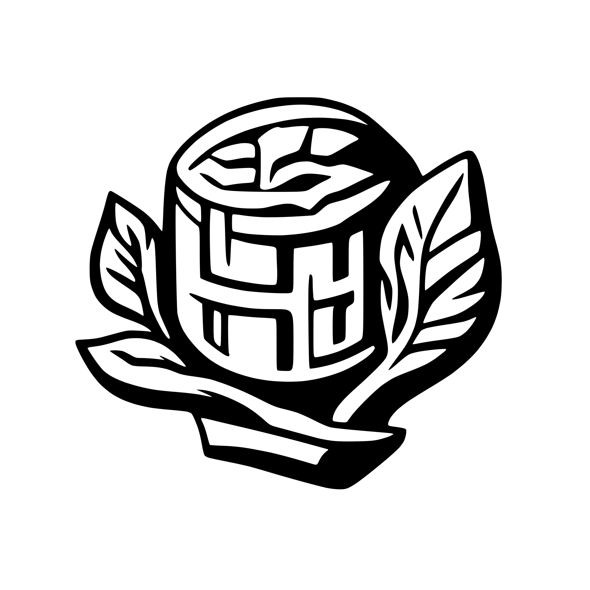 AI-generated SVG of a A lot of Money rounded bundle tied by a band