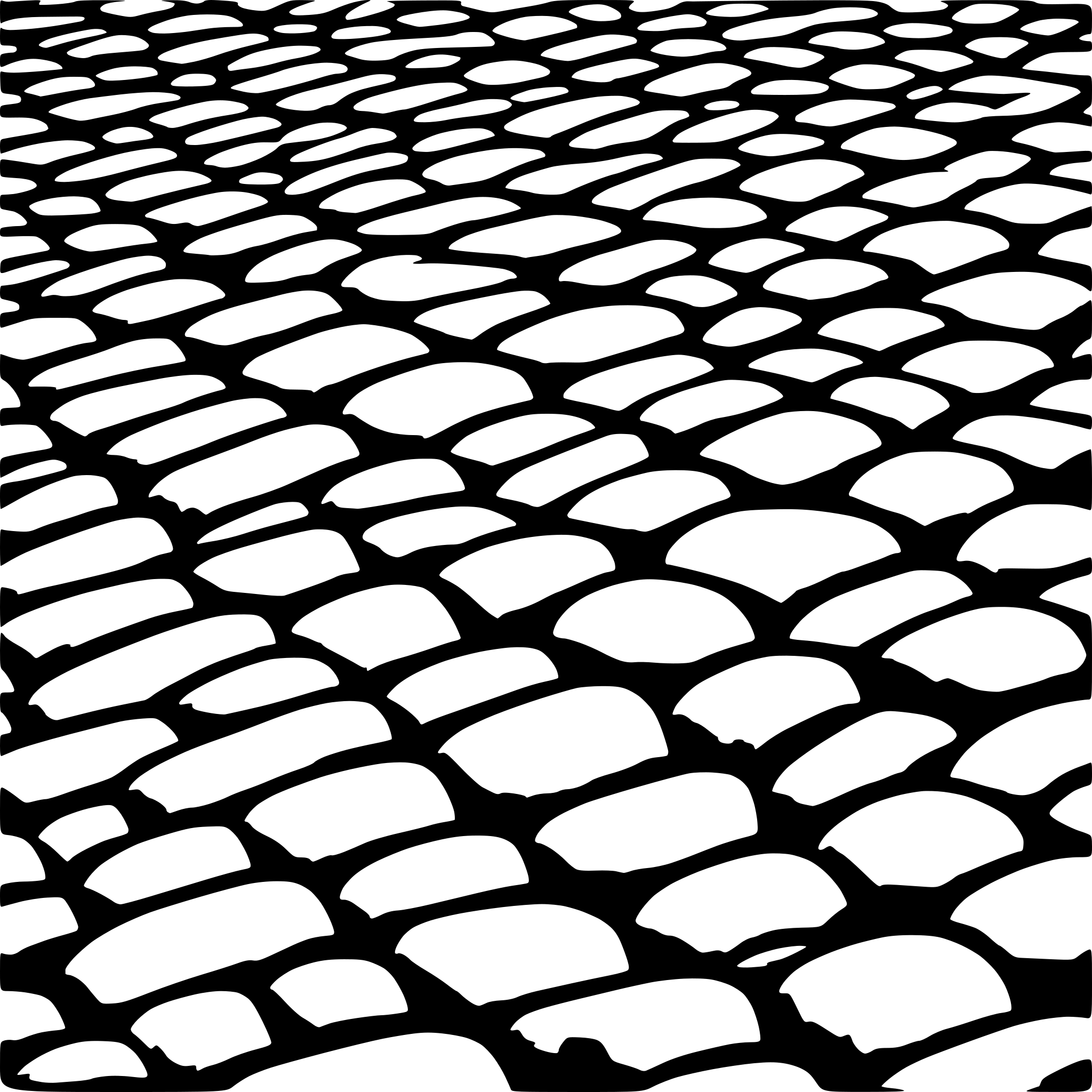 AI-generated SVG of a cobblestone texture lines