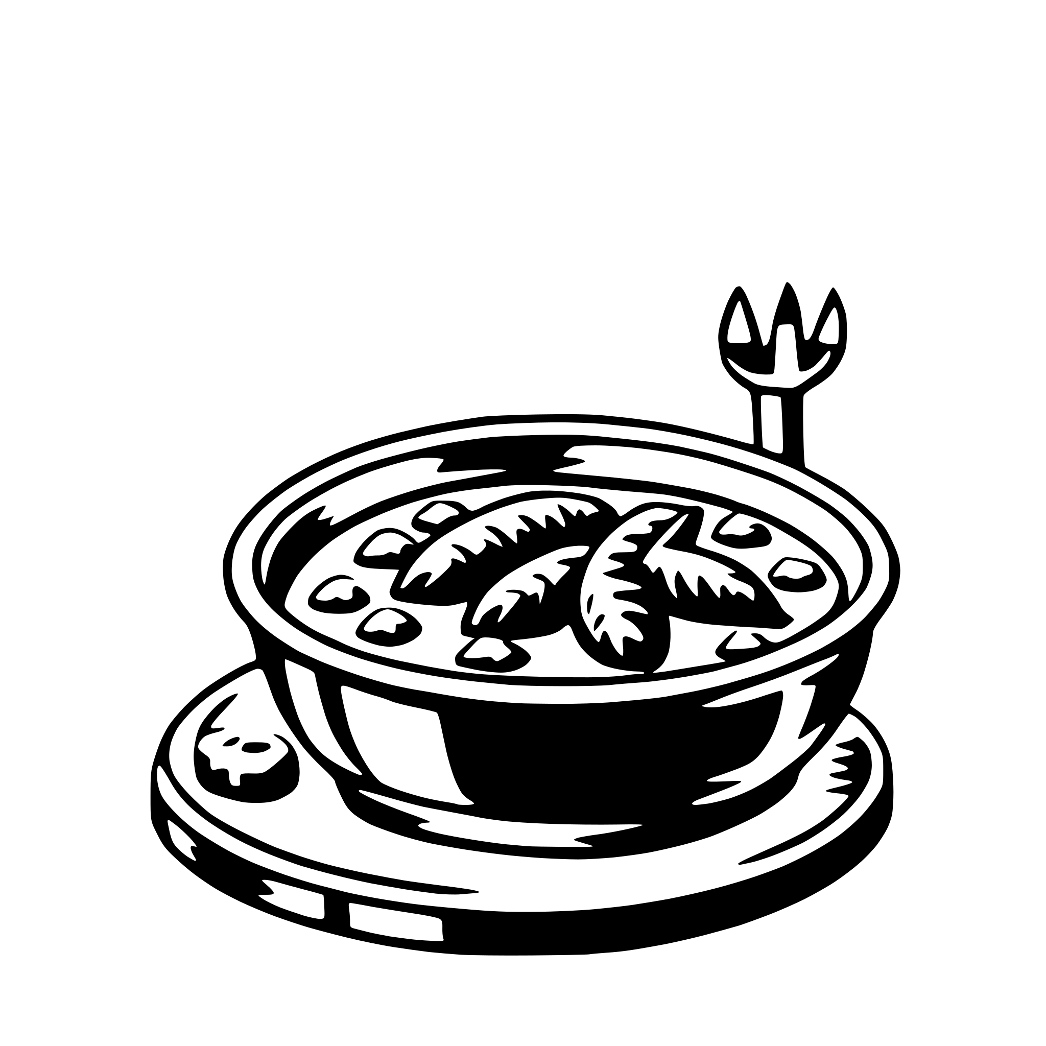 AI-generated SVG of a curry