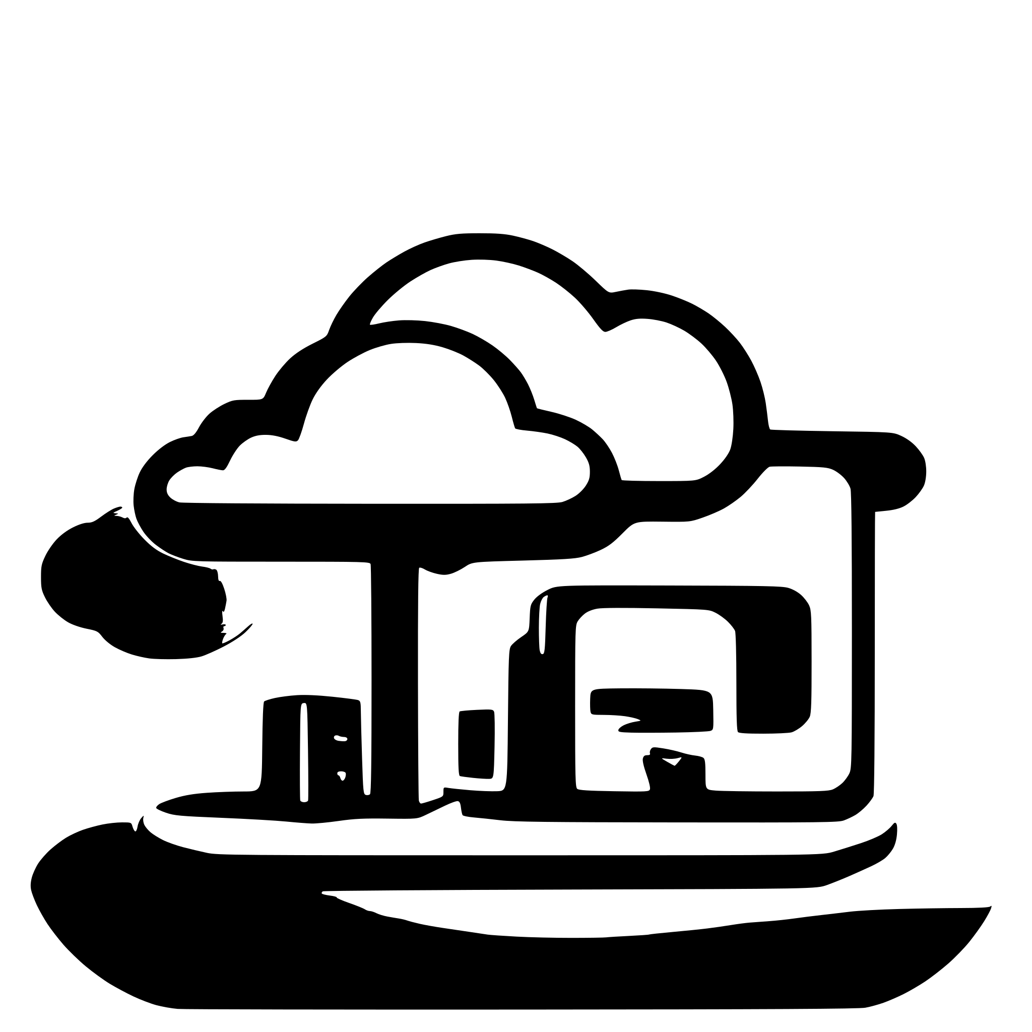 AI-generated SVG of 'cloud computing'