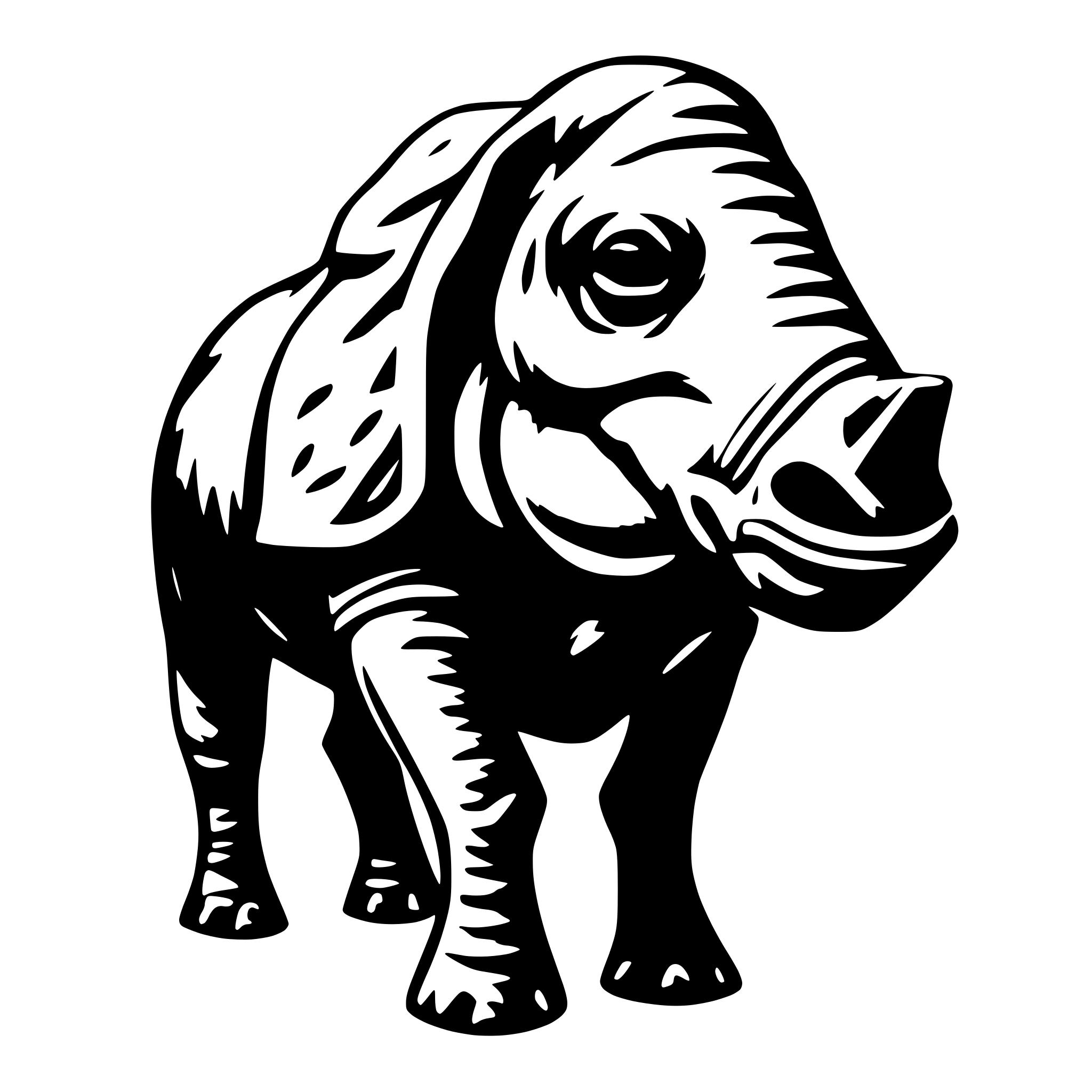 AI-generated SVG of a rhinobytes