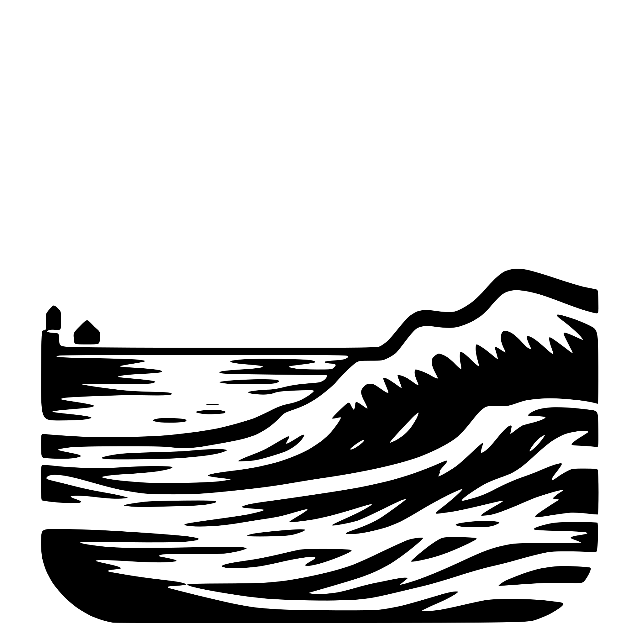 AI-generated SVG of 'sun and waves'