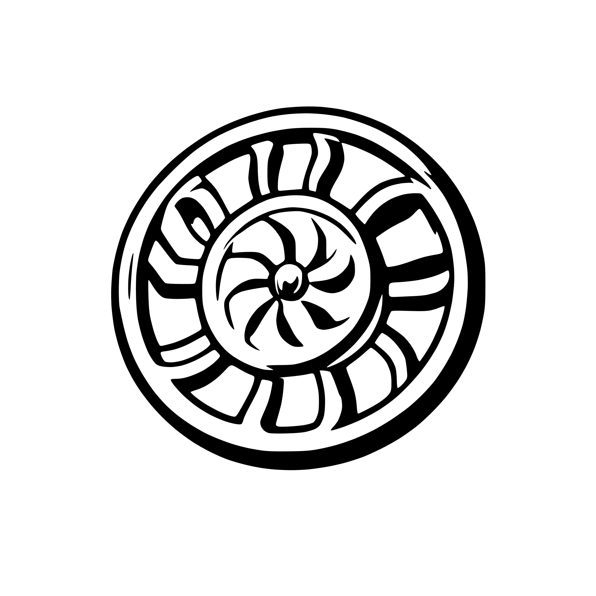 AI-generated SVG of a wheel