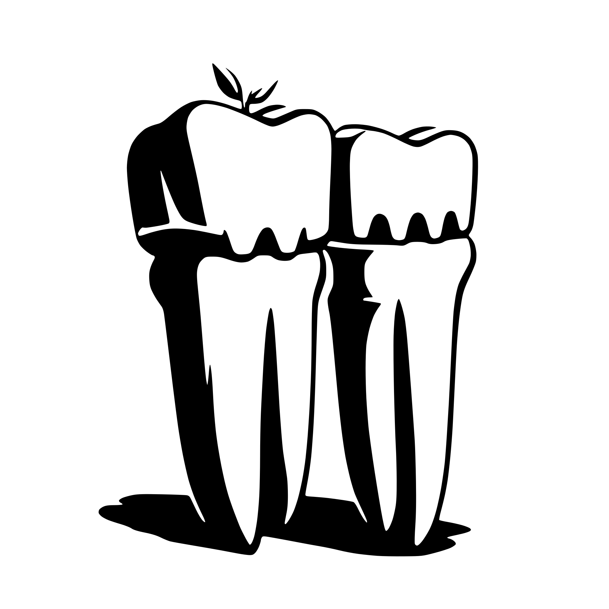 AI-generated SVG of 'Tooth Buds'