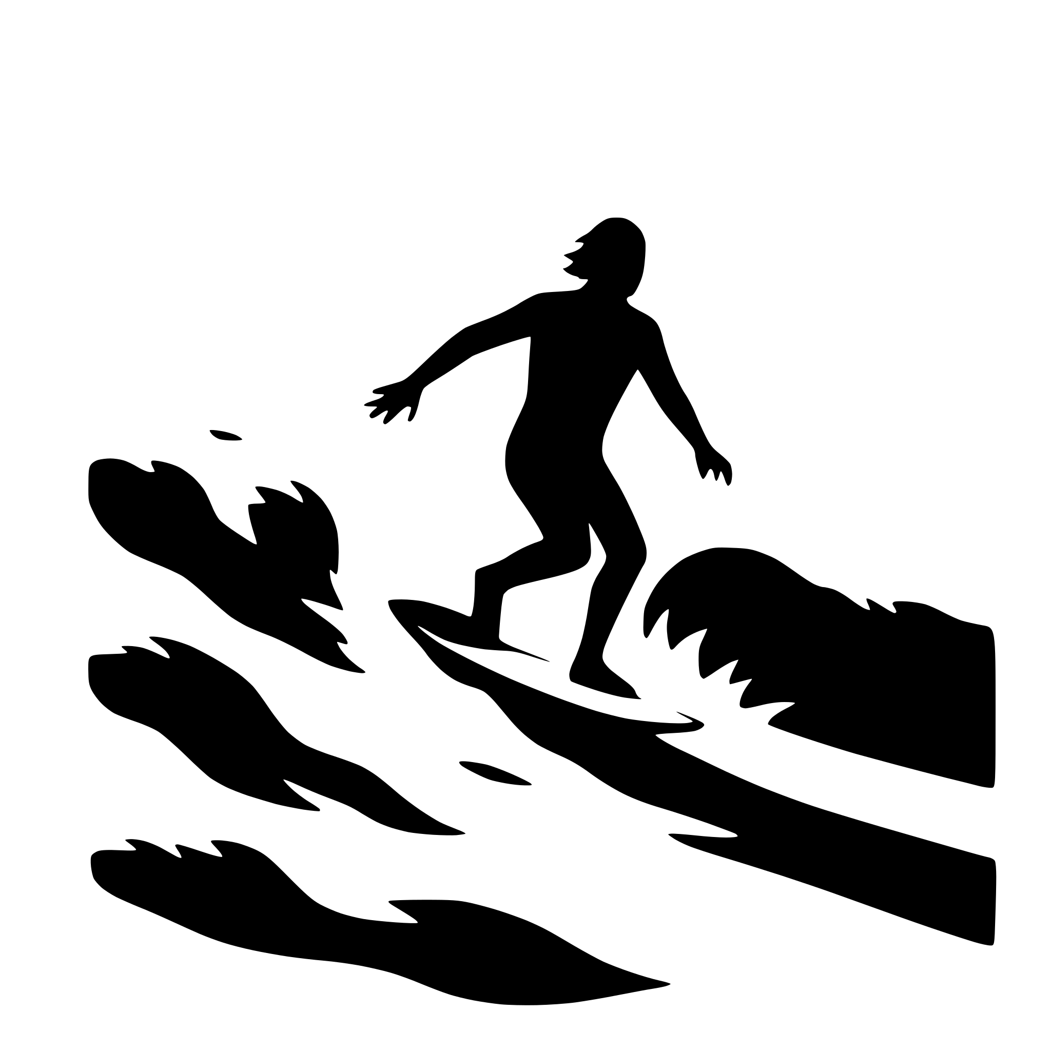 AI-generated SVG of 'surfer riding a big wave'