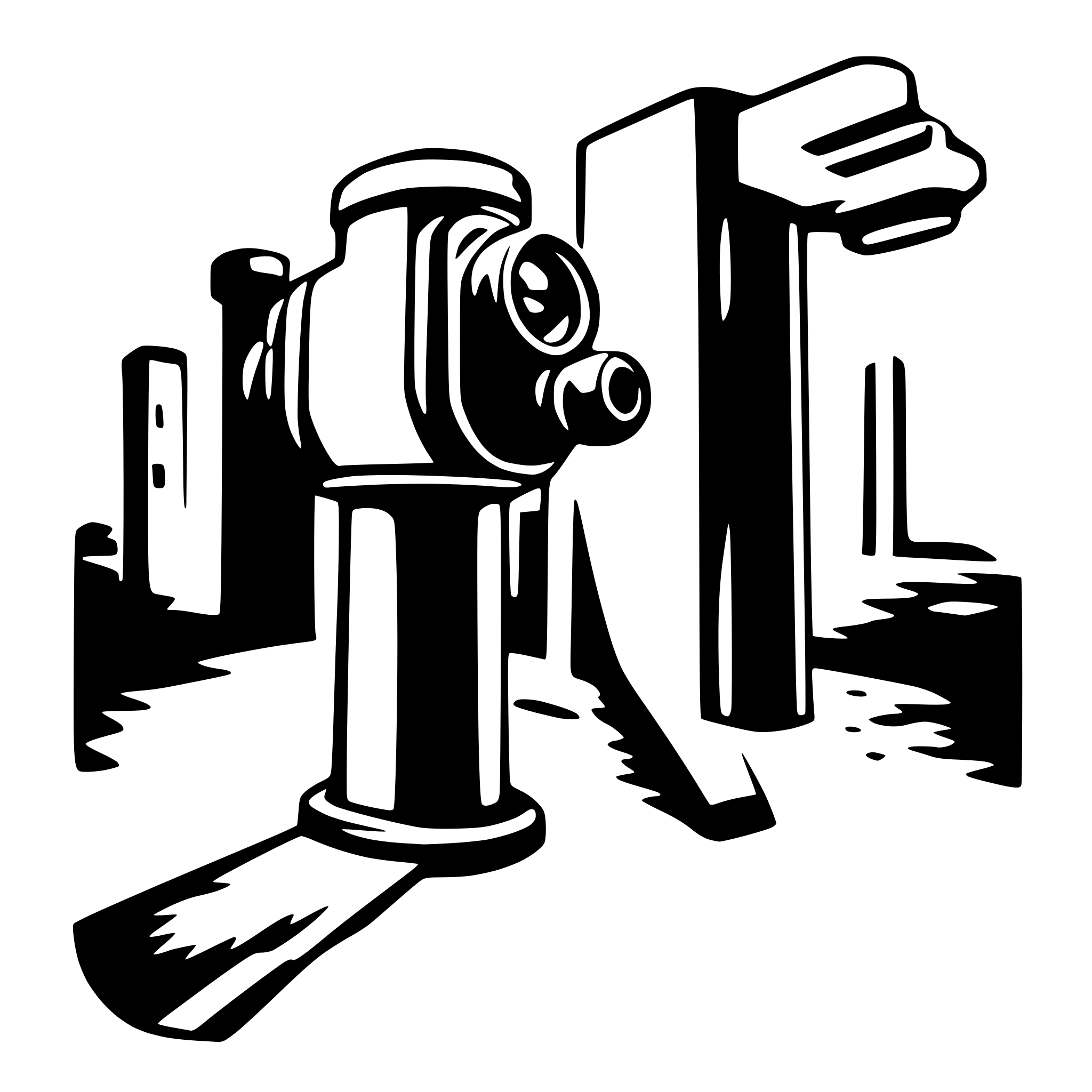 AI-generated SVG of a periscope sight