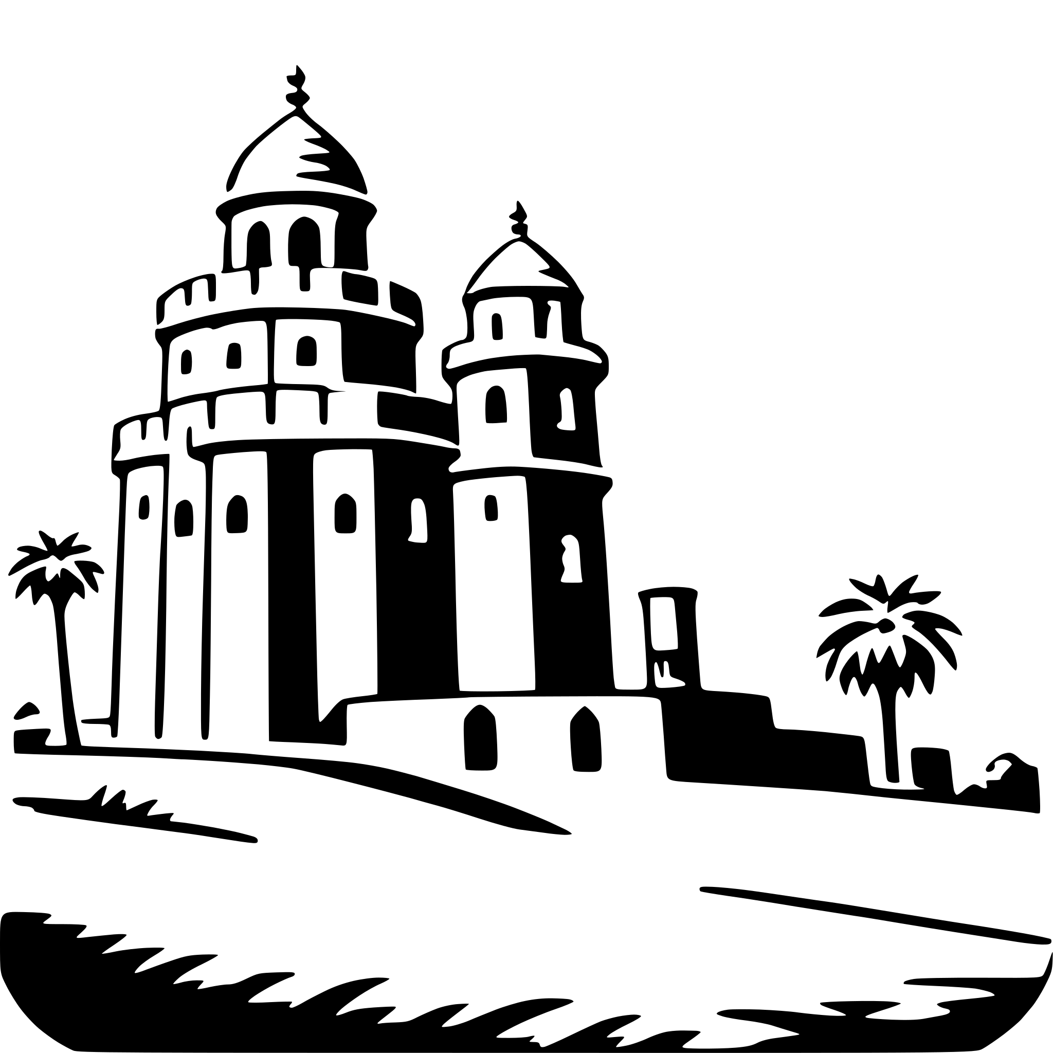 AI-generated SVG of 'jaisalmer fort'