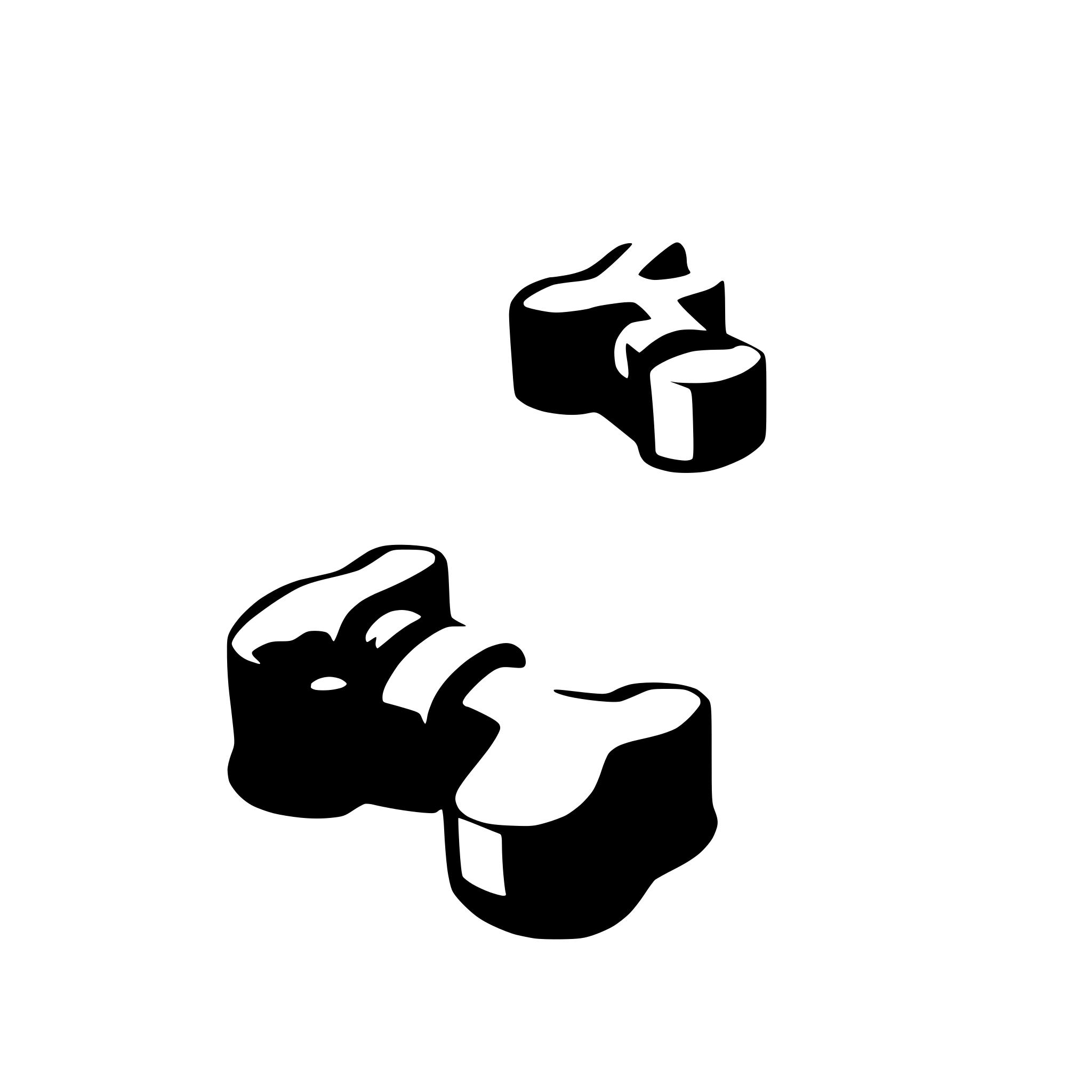 AI-generated SVG of a dog bone