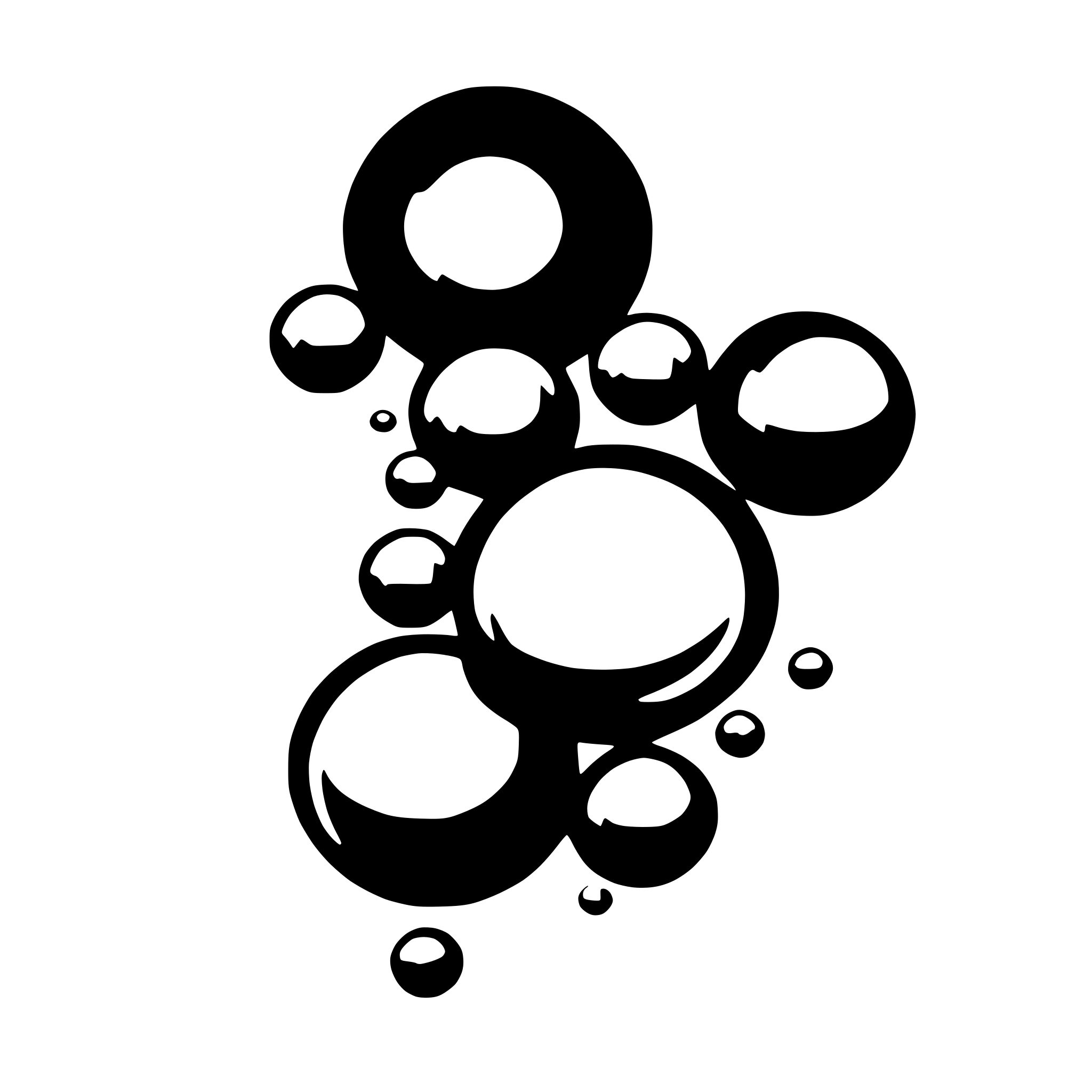 AI-generated SVG of a bubbles
