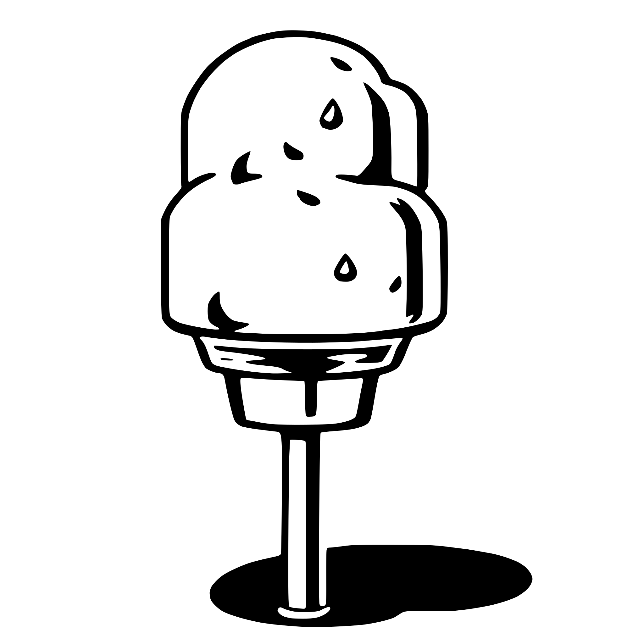 AI-generated SVG of a cotton candy