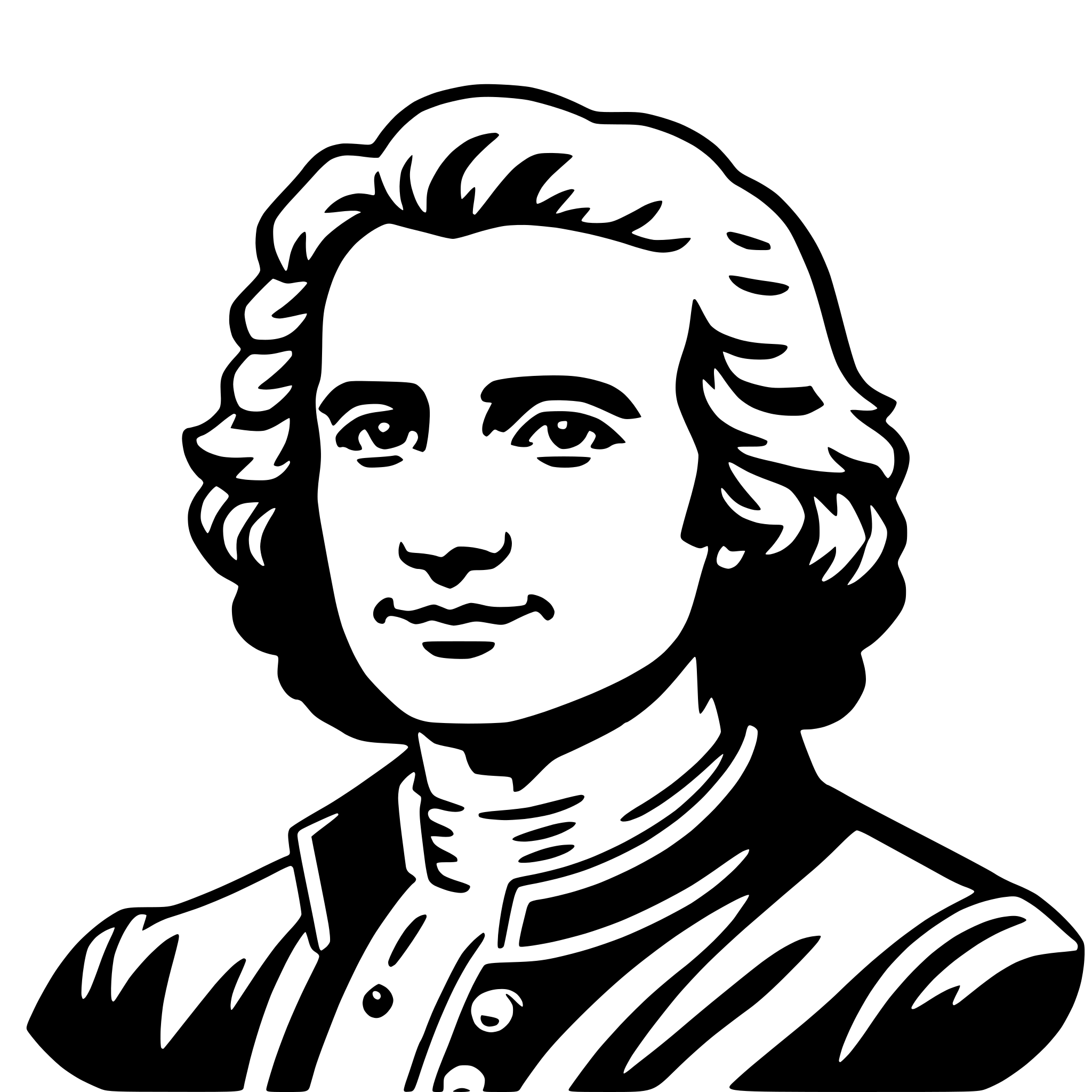 AI-generated SVG of 'jean-jacques rousseau'