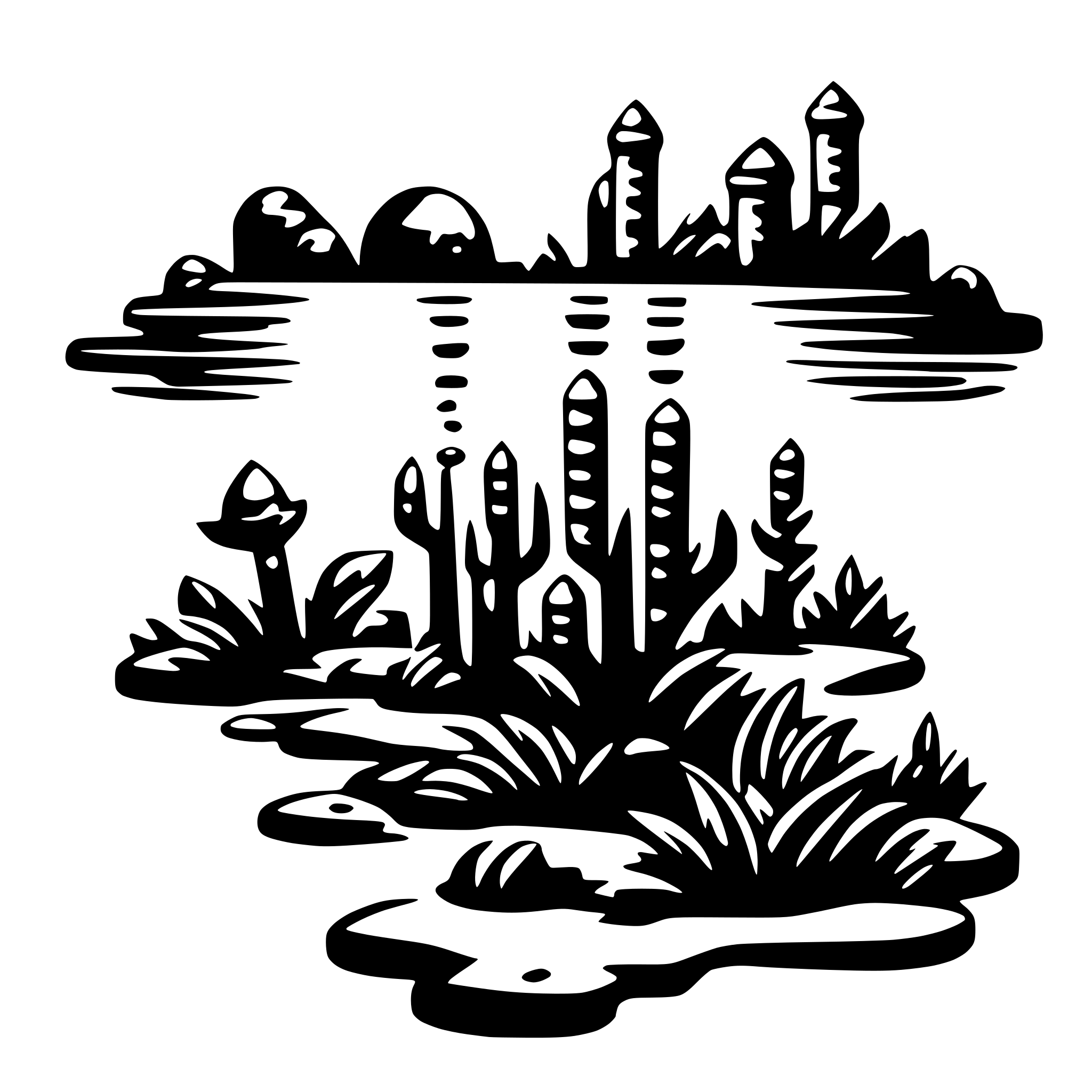 AI-generated SVG of 'underwater'