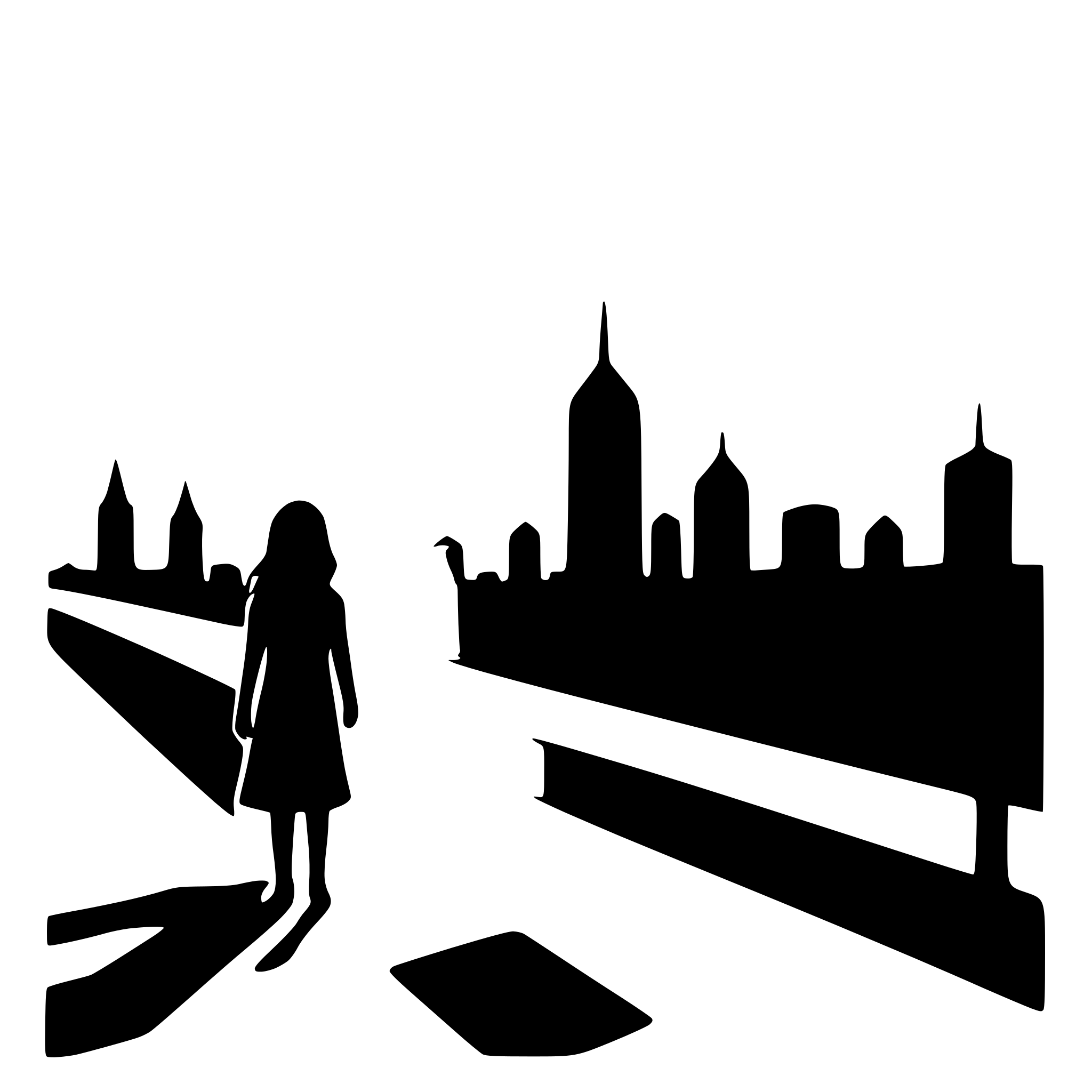 AI-generated SVG of 'city skyline at night'
